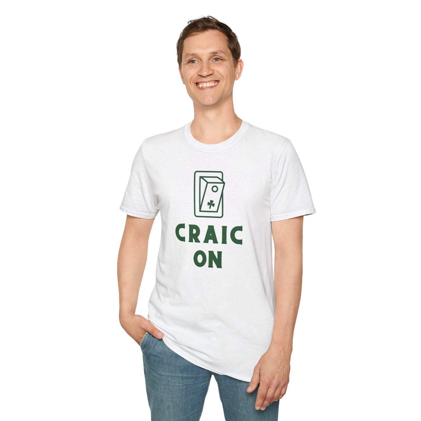 CRAIC ON Unisex Softstyle 100% Cotton T-Shirt