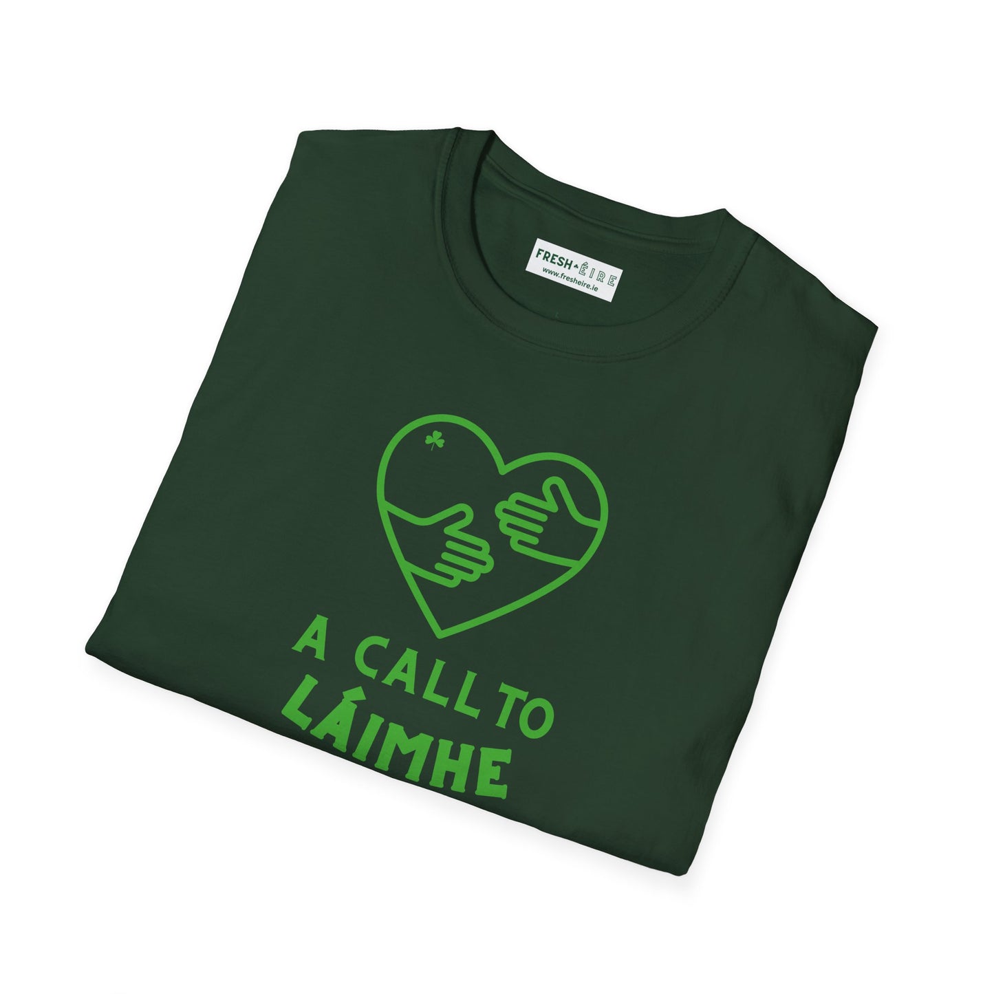 A CALL TO LÁIMHE Unisex Softstyle 100% Cotton T-Shirt