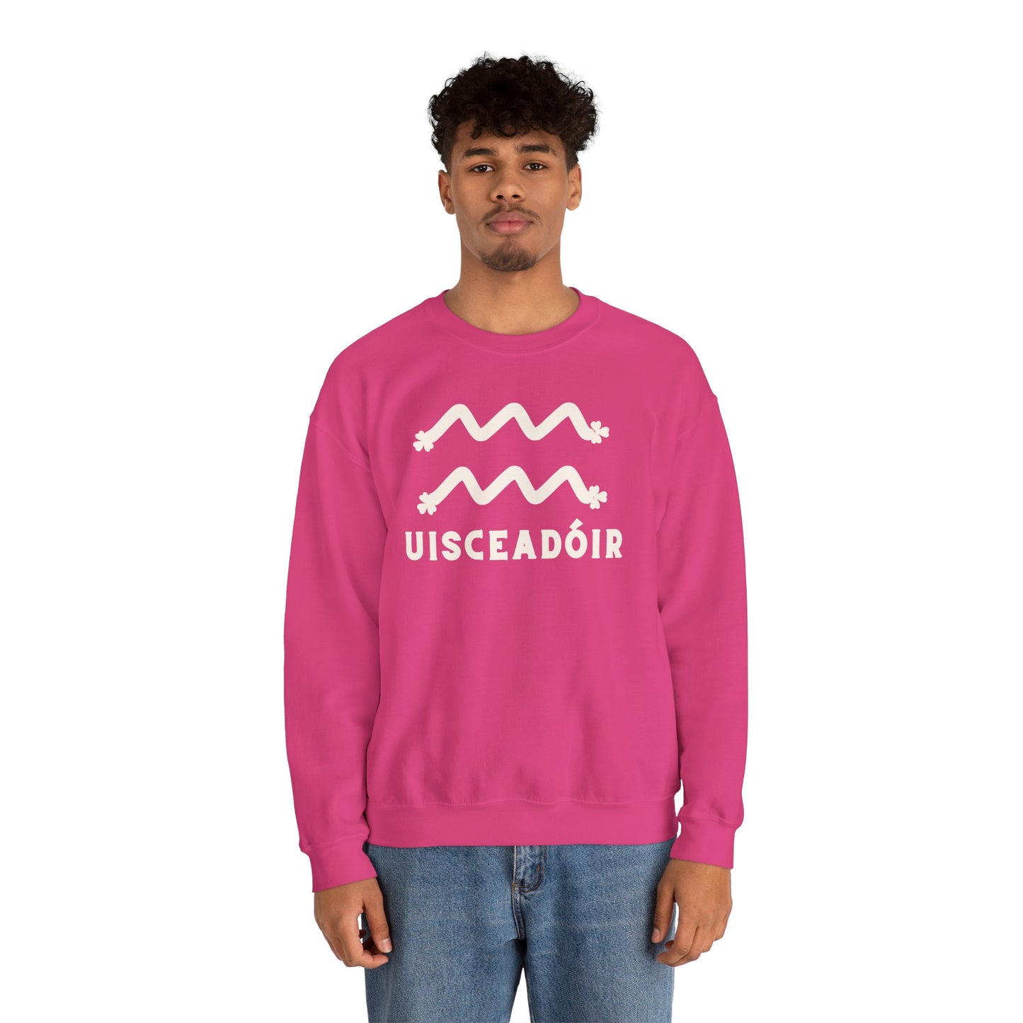 UISCEADÓIR Unisex Heavy Blend™ Crewneck Sweatshirt