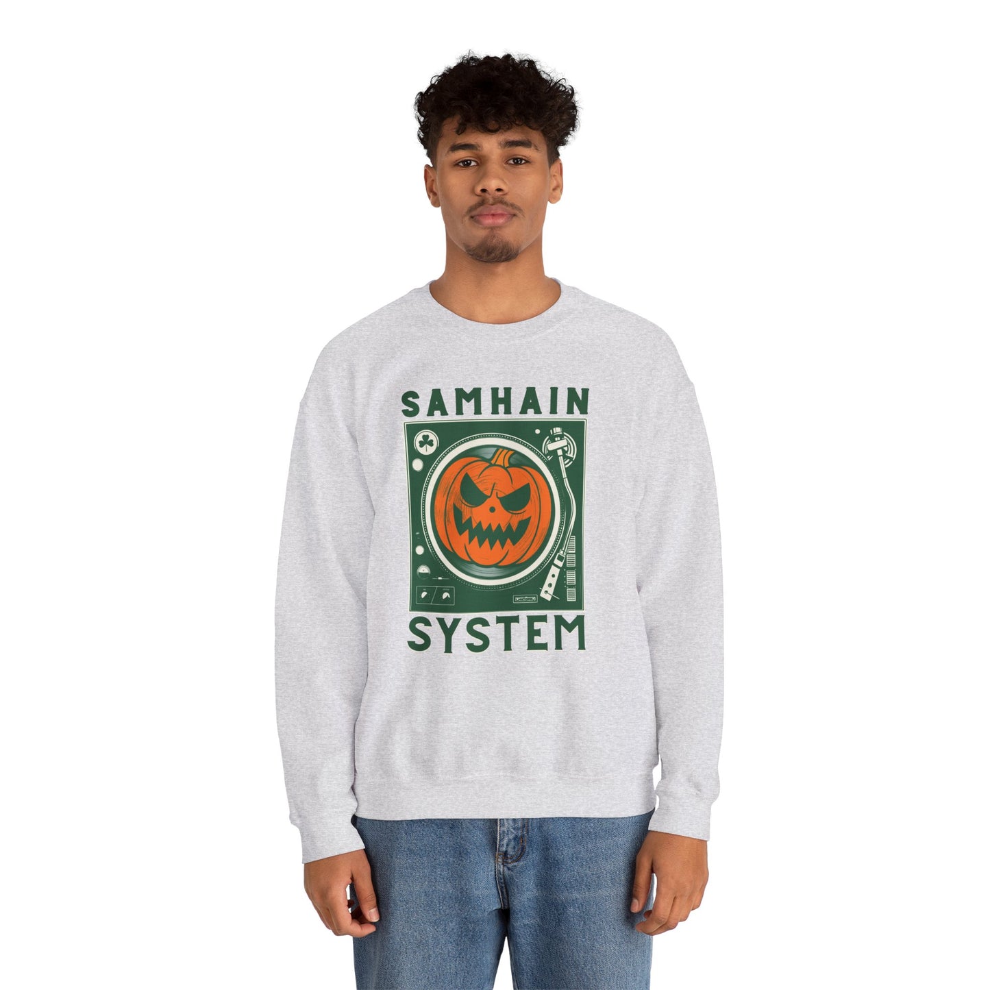 SAMHAIM SYSTEM Unisex Heavy Blend Crewneck Sweatshirt