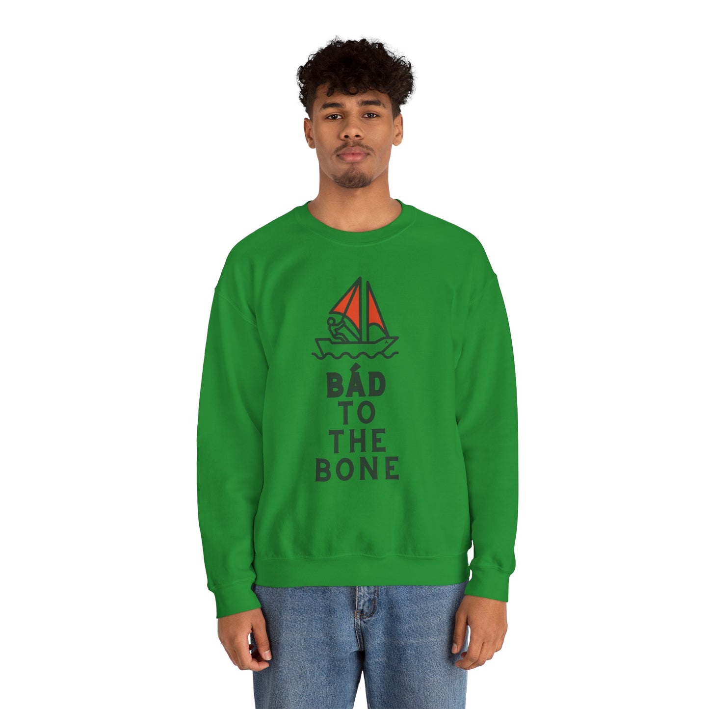 BÁD TO THE BONE Unisex Heavy Blend™ Crewneck Sweatshirt