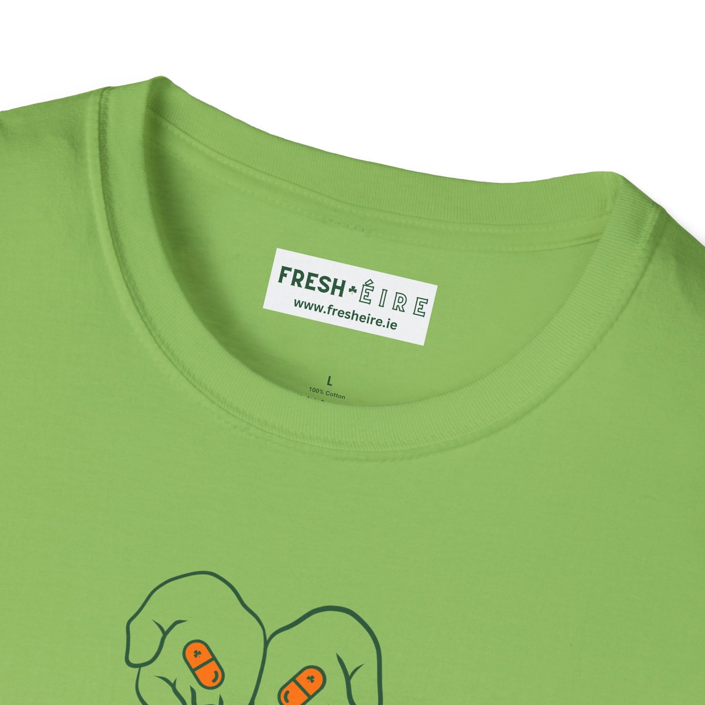 GO LEISCE IN THE MATRIX Unisex Softstyle 100% Cotton T-Shirt