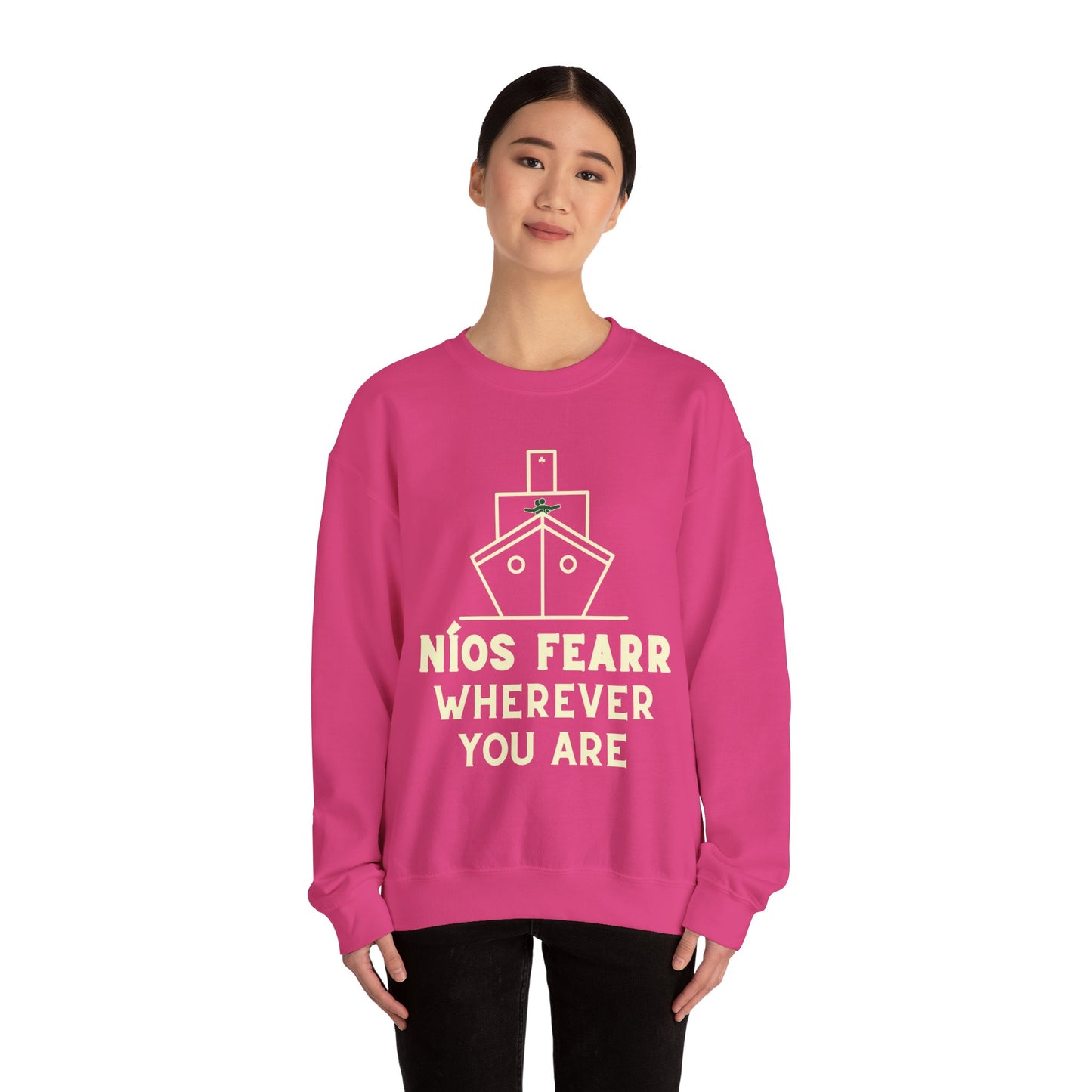 NÍOS FEARR, WHEREVER YOU ARE Unisex Heavy Blend™ Crewneck Sweatshirt
