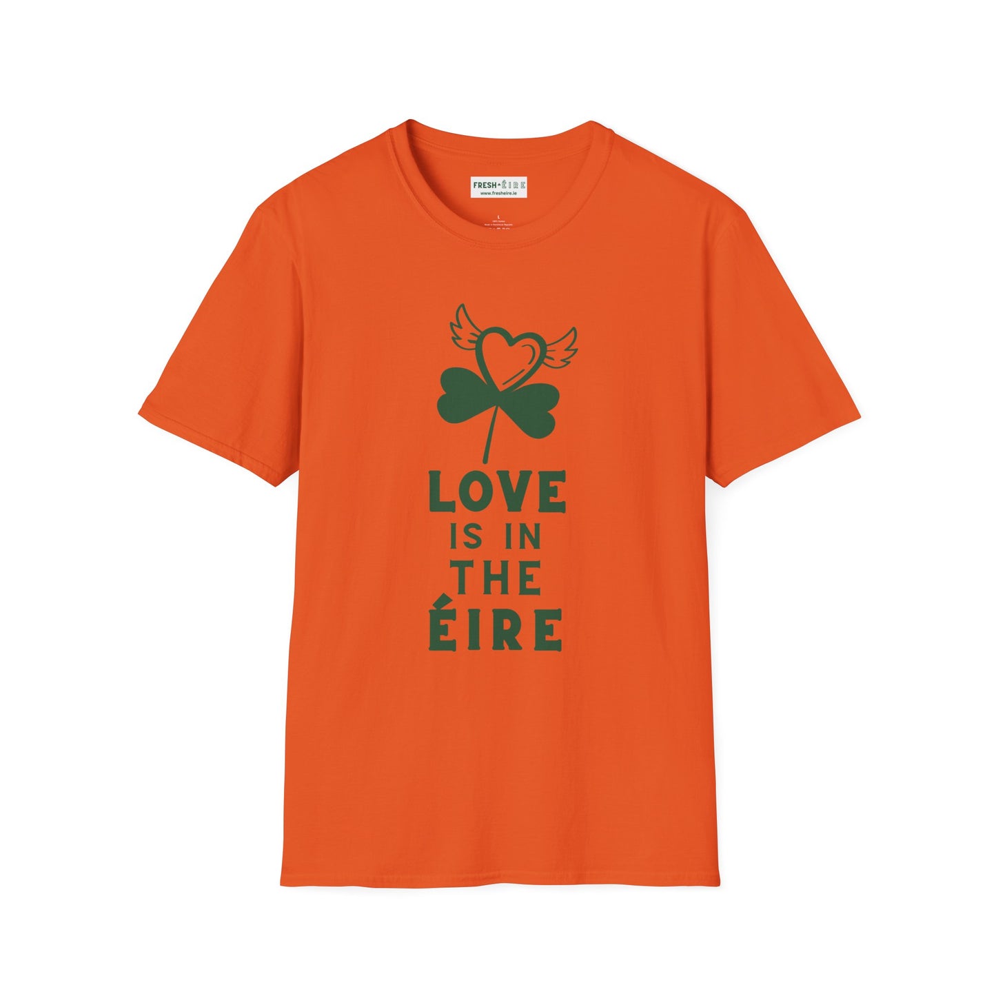 LOVE IS IN THE ÉIRE 2 Unisex Softstyle 100% Cotton T-Shirt