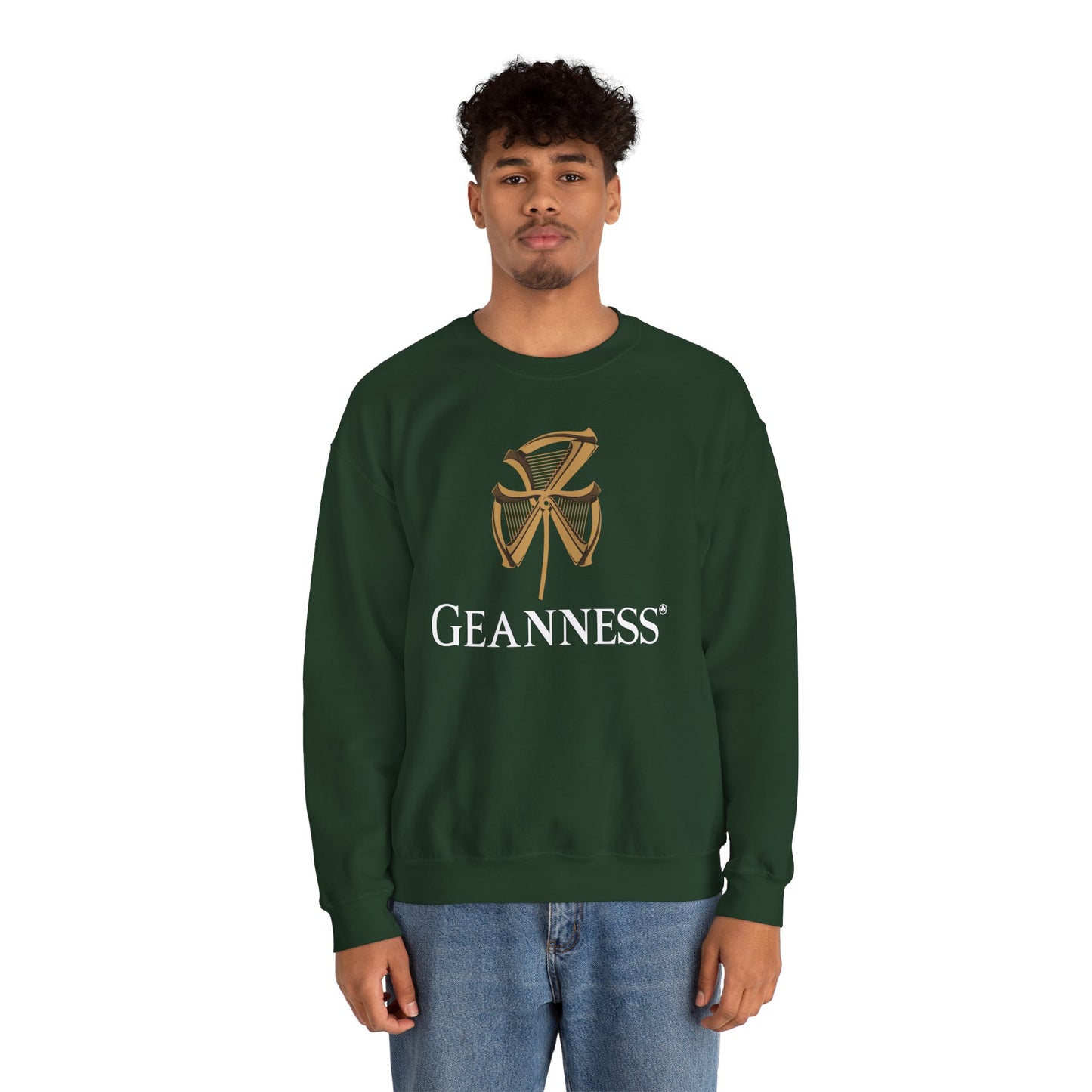 GEANNESS Unisex Heavy Blend Crewneck Sweatshirt