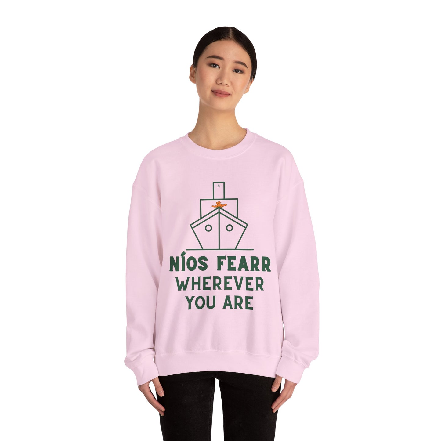 NÍOS FEARR, WHEREVER YOU ARE Unisex Heavy Blend™ Crewneck Sweatshirt
