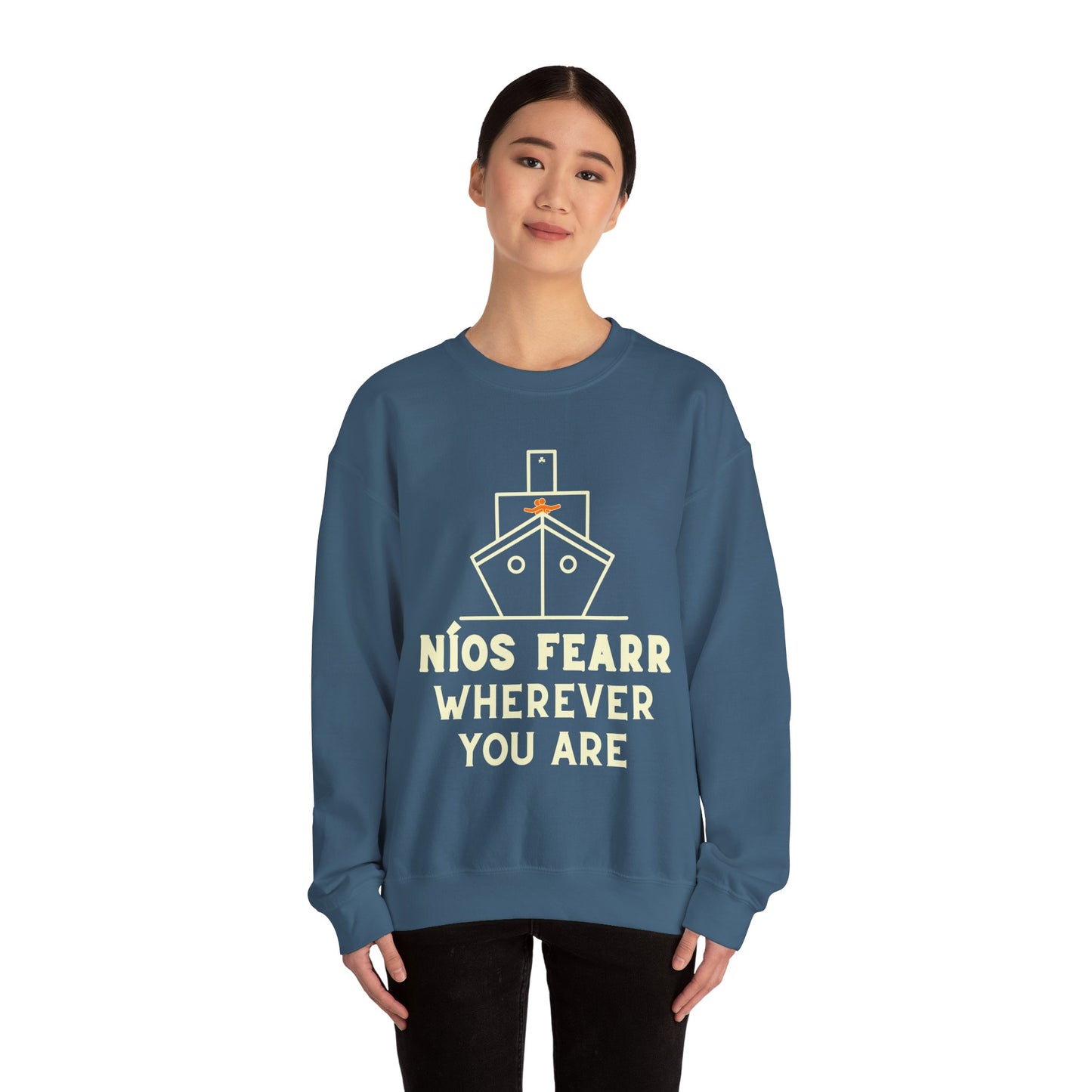 NÍOS FEARR, WHEREVER YOU ARE Unisex Heavy Blend™ Crewneck Sweatshirt