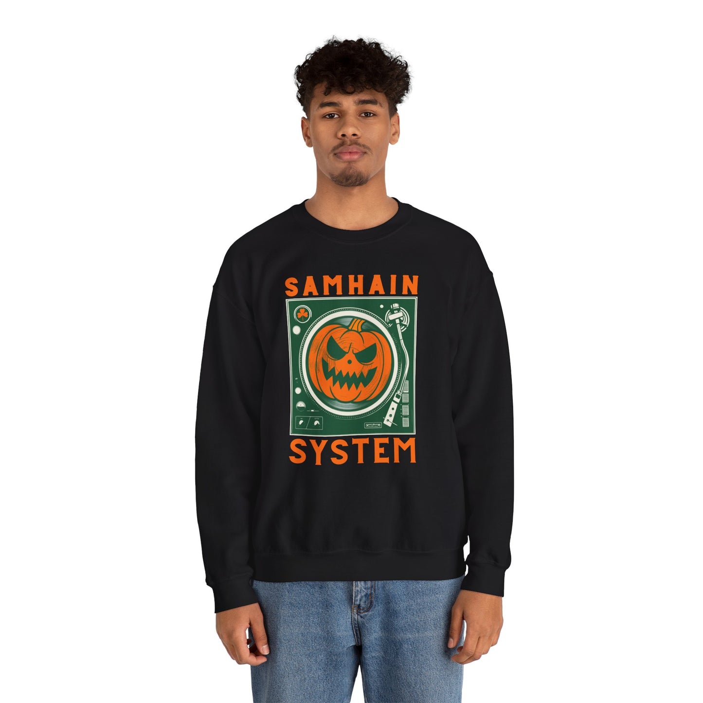 SAMHAIM SYSTEM Unisex Heavy Blend Crewneck Sweatshirt