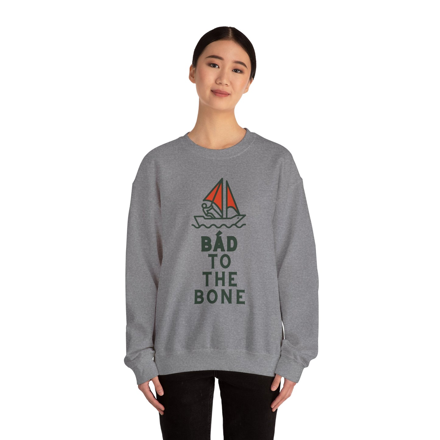 BÁD TO THE BONE Unisex Heavy Blend™ Crewneck Sweatshirt