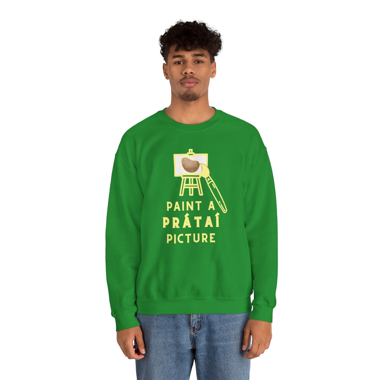 PAINT A PRÁTAÍ PICTURE Unisex Heavy Blend™ Crewneck Sweatshirt