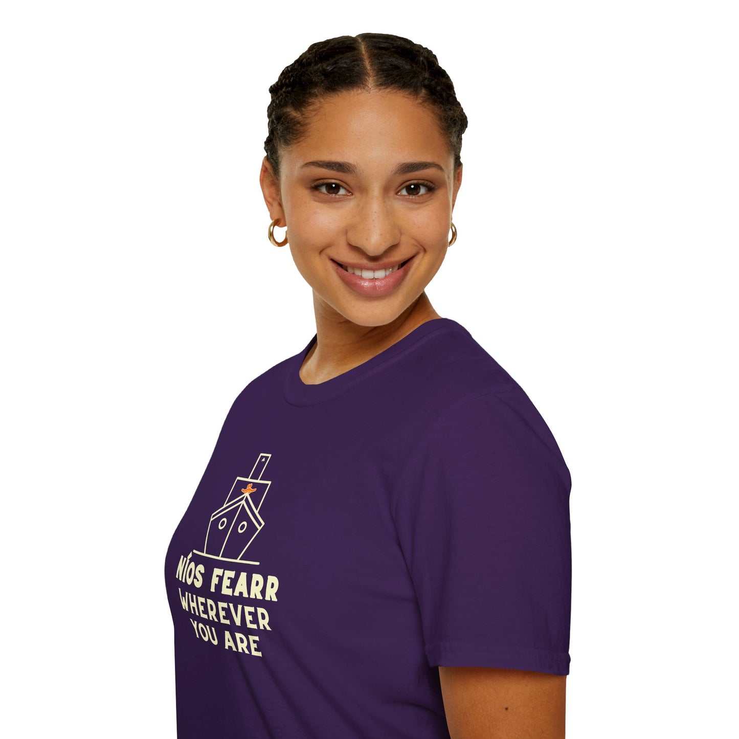 NÍOS FEARR WHEREVER YOU ARE Unisex Softstyle 100% Cotton T-Shirt