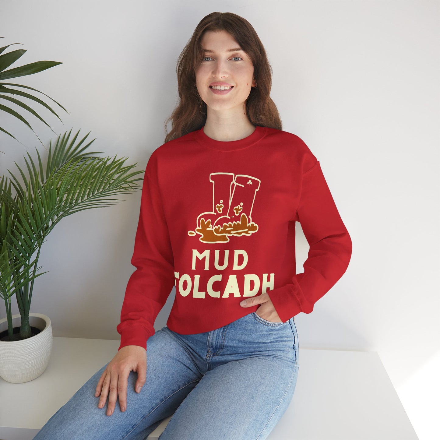 MUD FOLCADH Unisex Heavy Blend™ Crewneck Sweatshirt