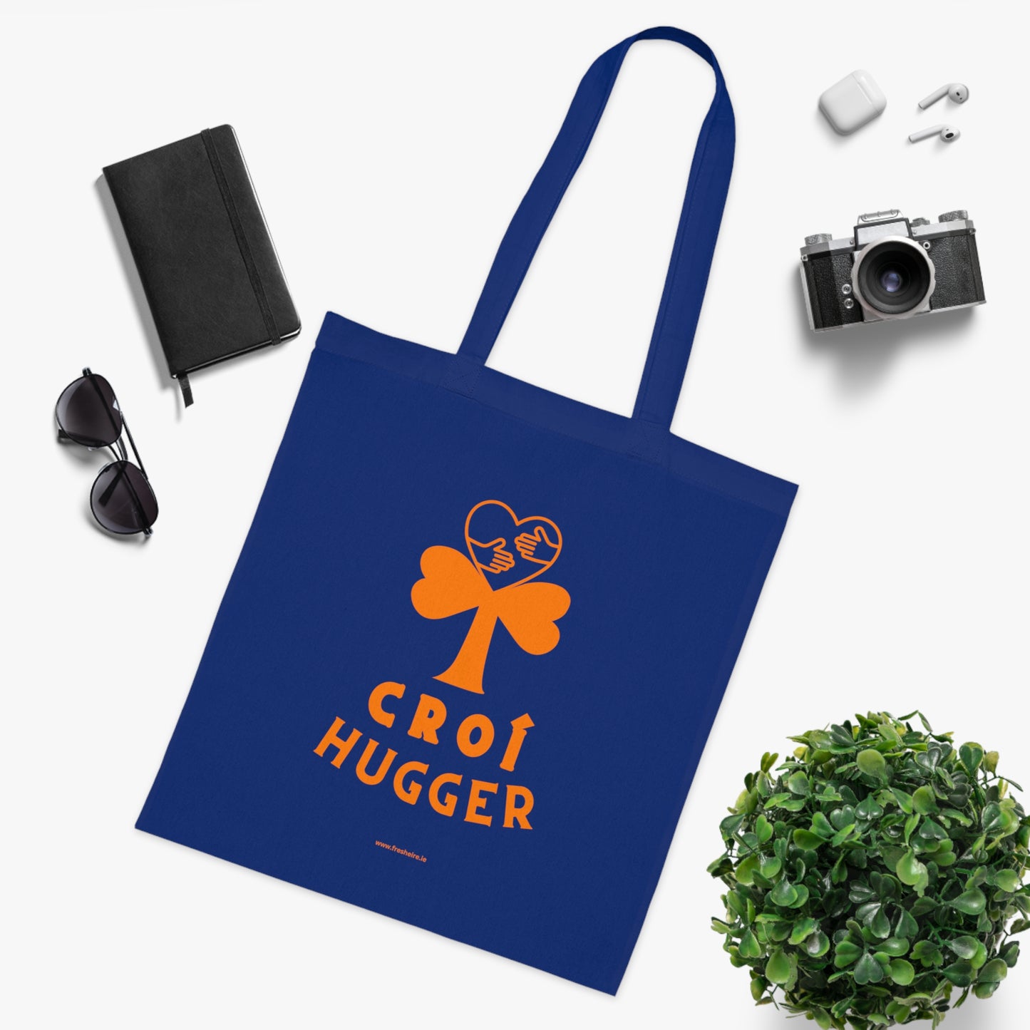 CROÍ HUGGER 100% Cotton Tote Bag