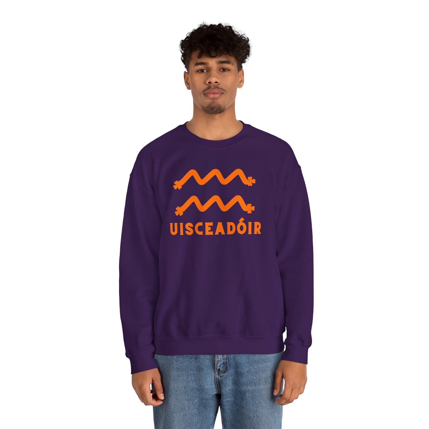 UISCEADÓIR Unisex Heavy Blend™ Crewneck Sweatshirt