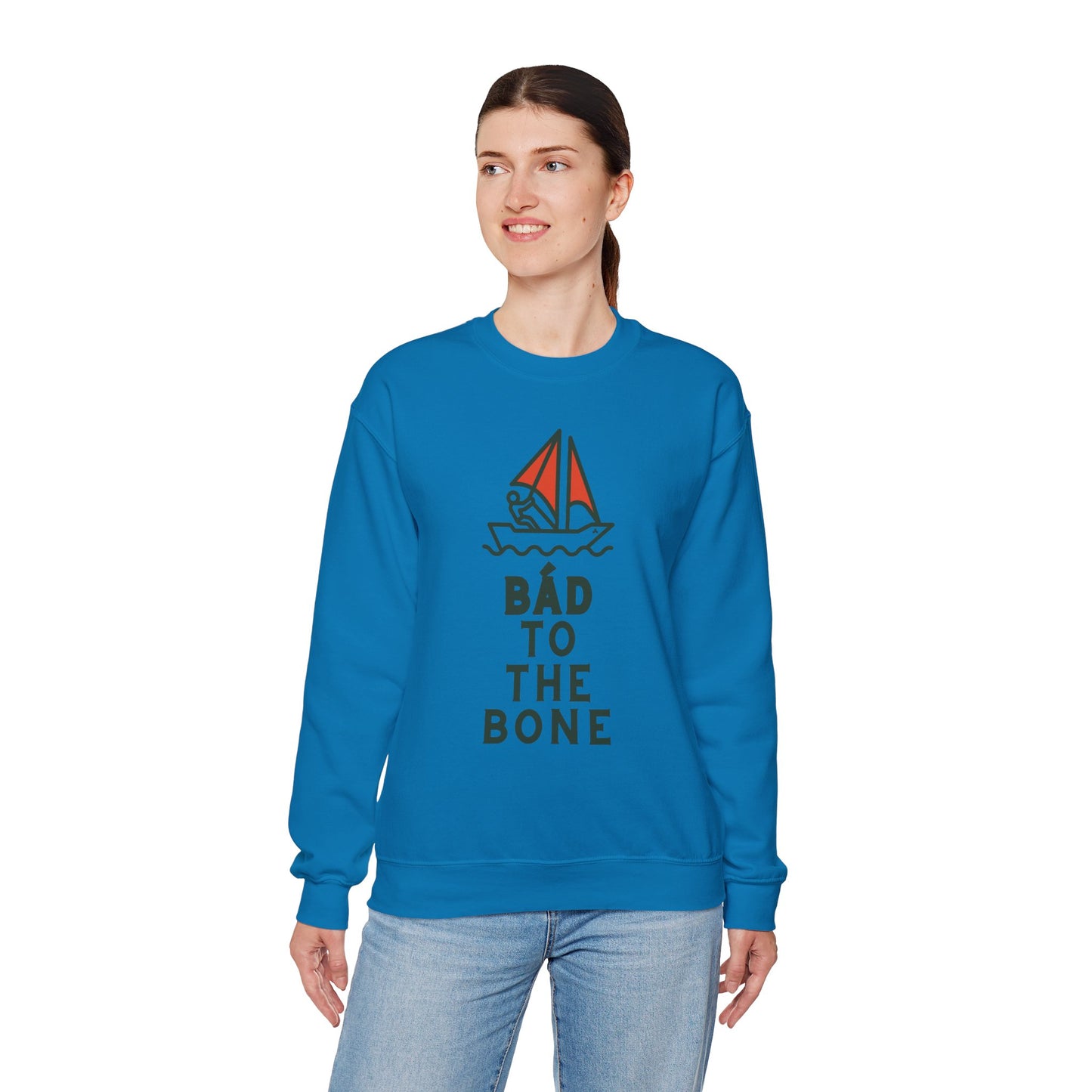 BÁD TO THE BONE Unisex Heavy Blend™ Crewneck Sweatshirt