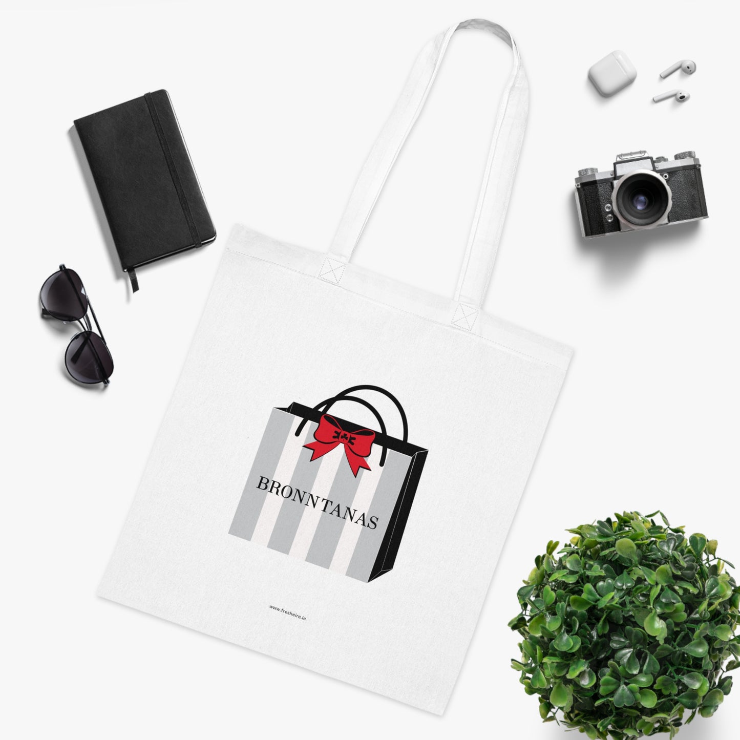 BRONNTANAS 100% Cotton Tote Bag