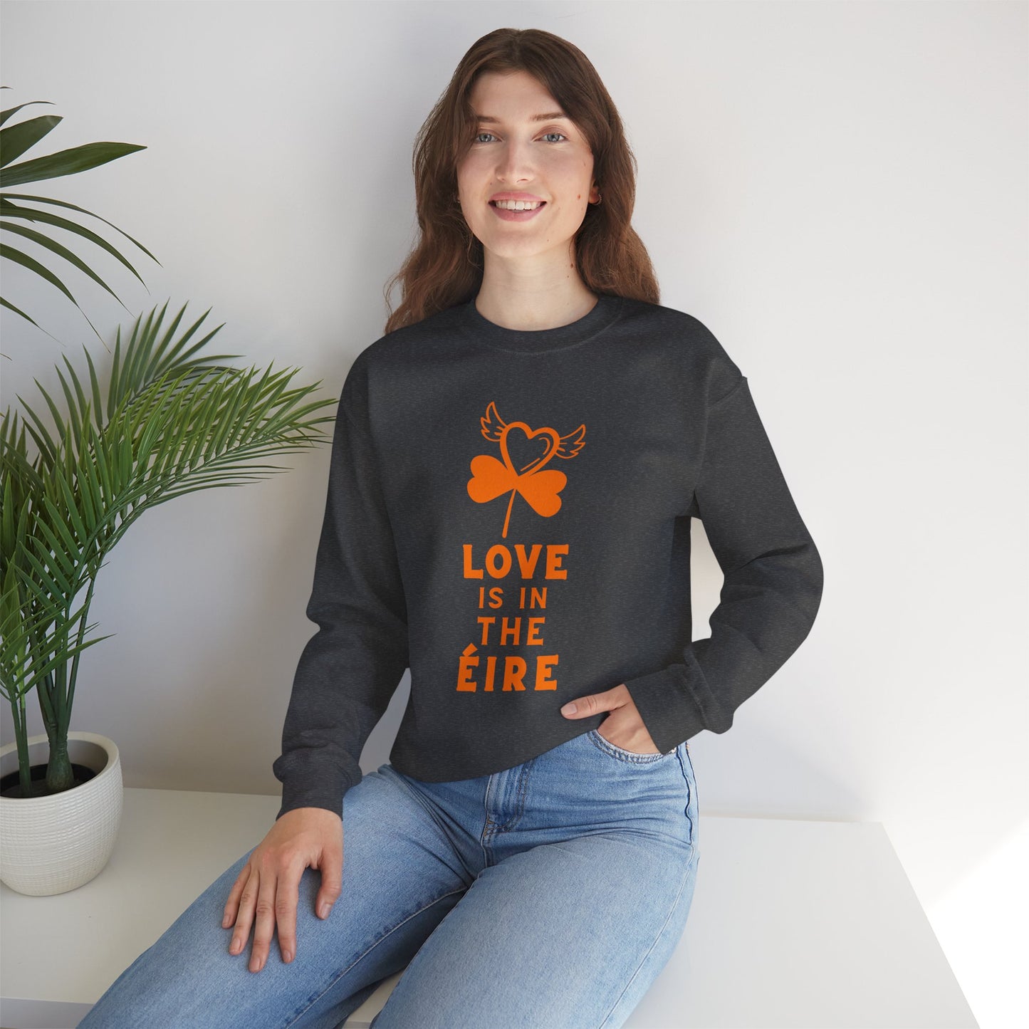 LOVE IS IN THE ÉIRE 2 Unisex Heavy Blend™ Crewneck Sweatshirt