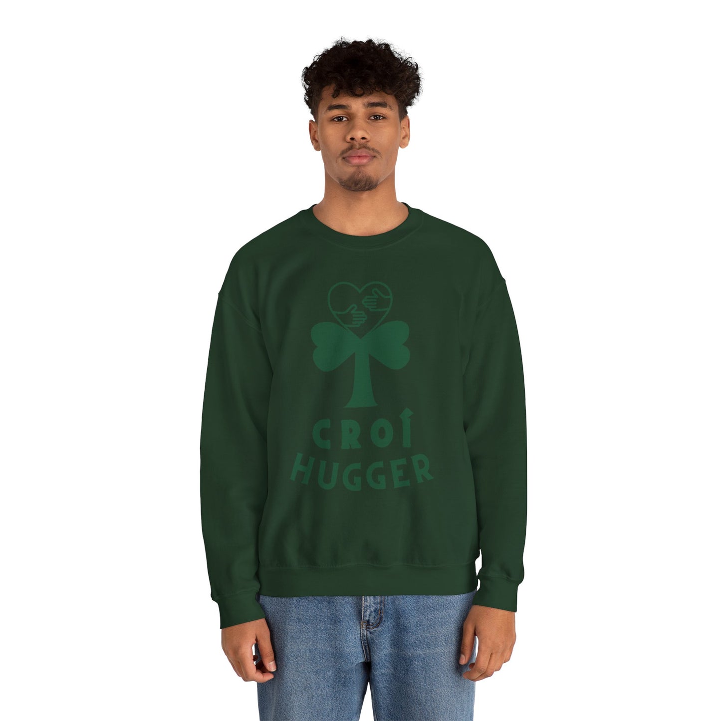 CROÍ HUGGER Unisex Heavy Blend™ Crewneck Sweatshirt