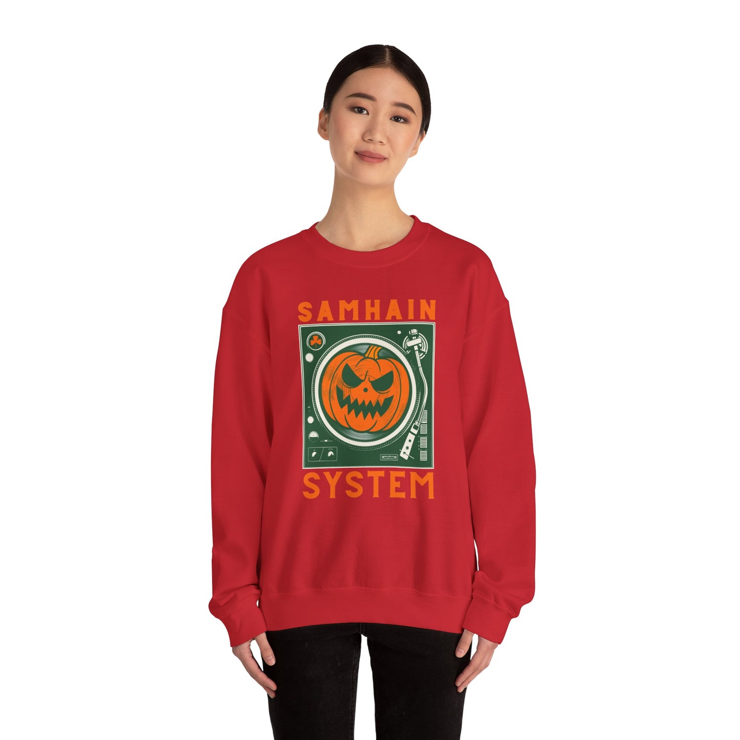 SAMHAIM SYSTEM Unisex Heavy Blend Crewneck Sweatshirt