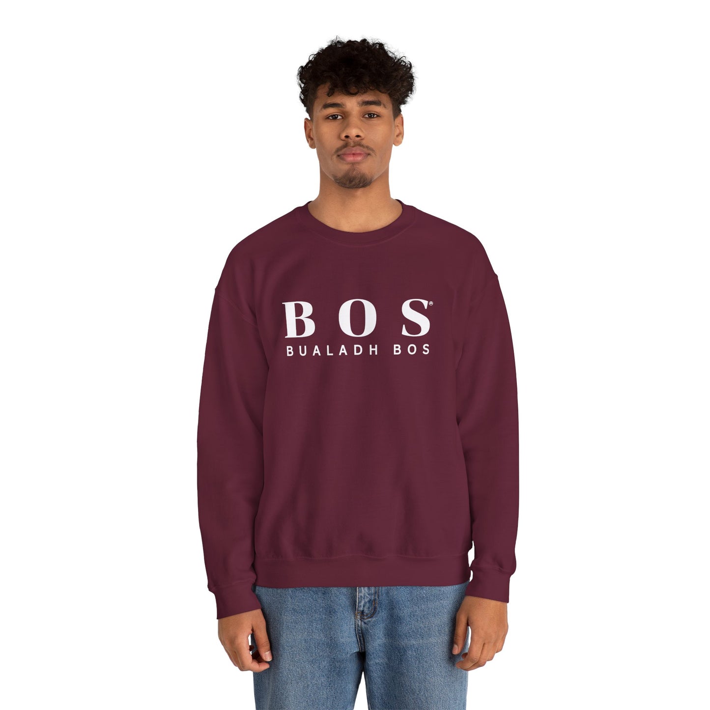 BOS BUALADH BOS Unisex Heavy Blend™ Crewneck Sweatshirt