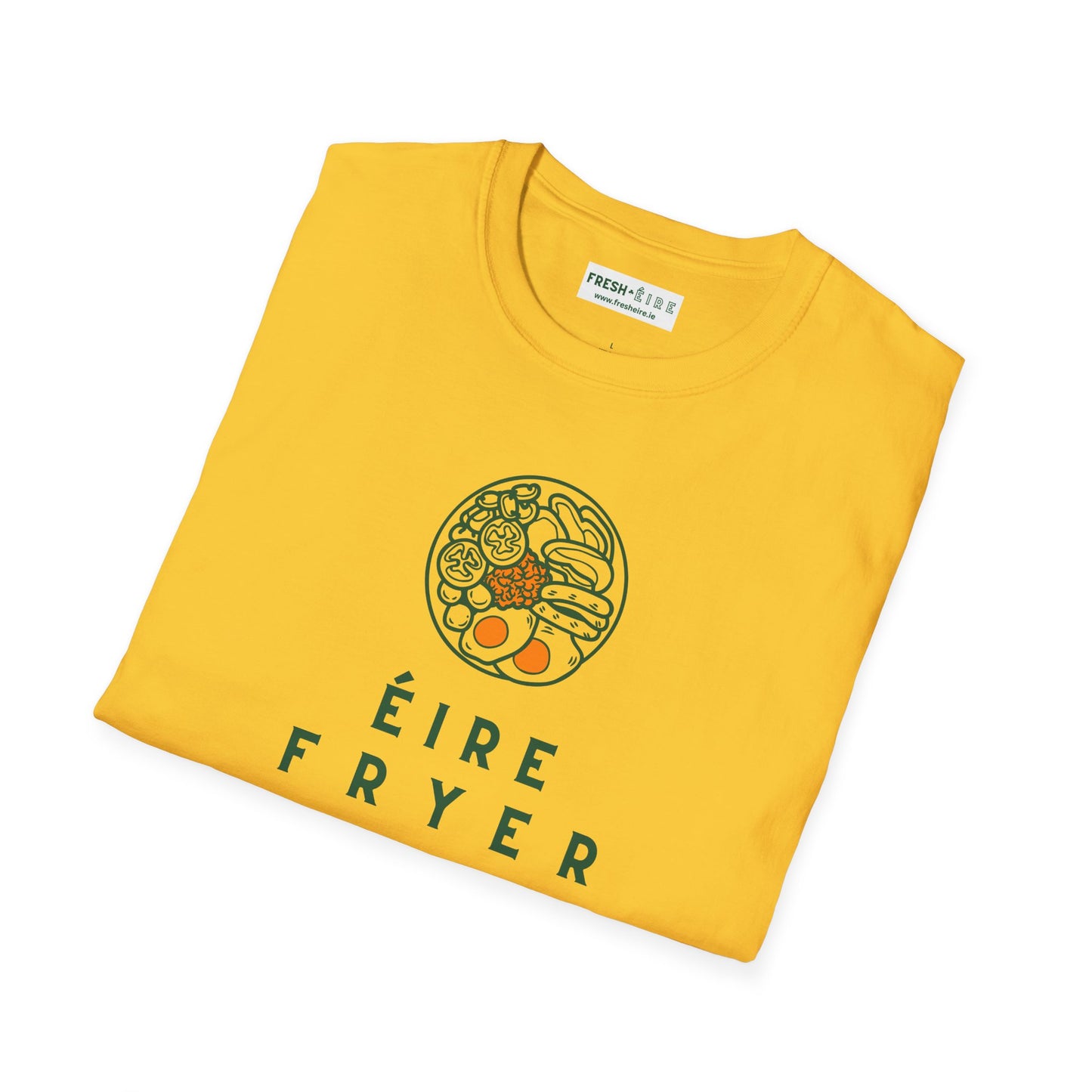 ÉIRE FRYER Unisex Softstyle 100% Cotton T-Shirt