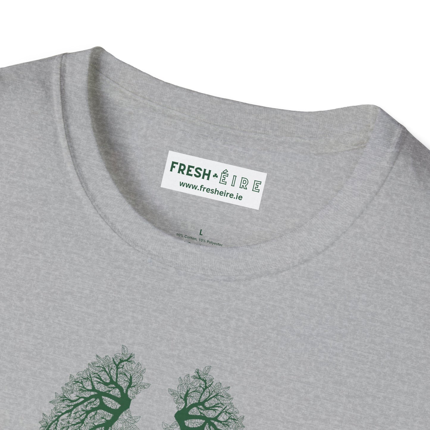BREATH OF FRESH ÉIRE Unisex Softstyle 100% Cotton T-Shirt