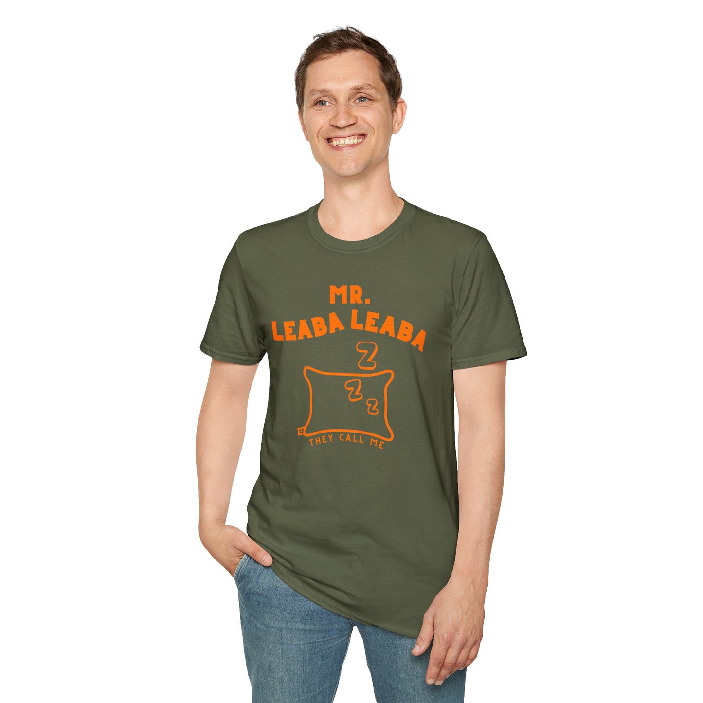 MR. LEABA LEABA (THEY CALL ME) Unisex Softstyle T-Shirt