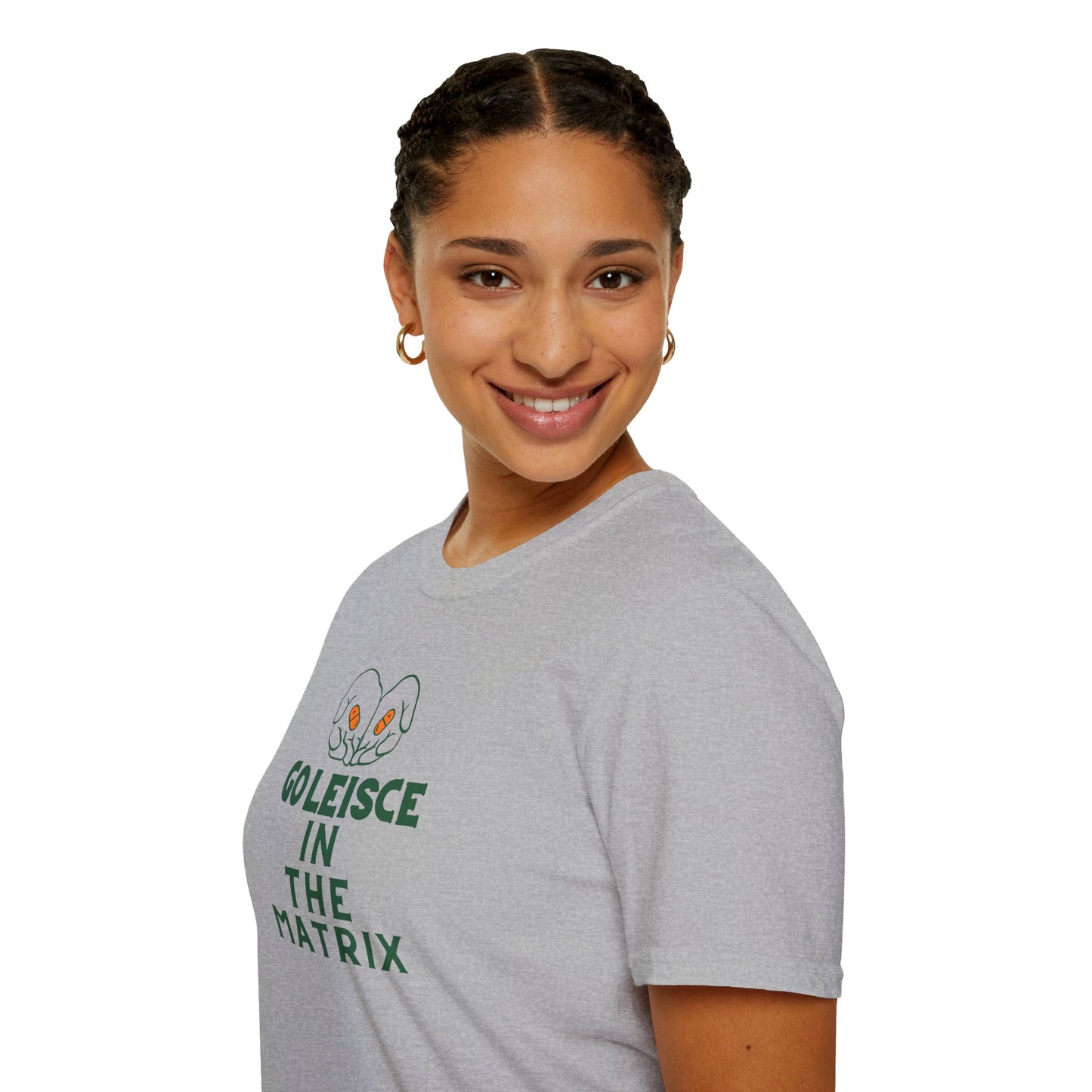 GO LEISCE IN THE MATRIX Unisex Softstyle 100% Cotton T-Shirt