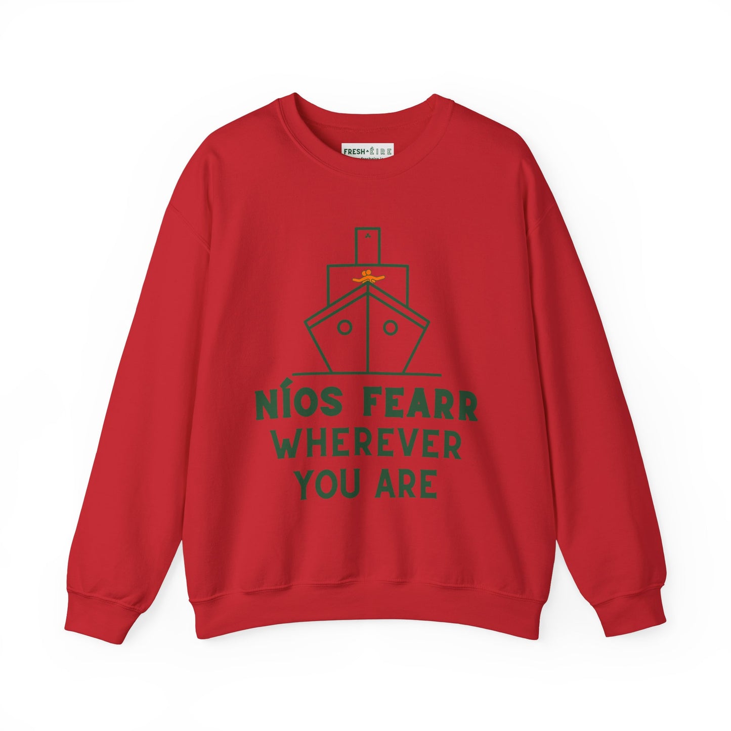NÍOS FEARR, WHEREVER YOU ARE Unisex Heavy Blend™ Crewneck Sweatshirt