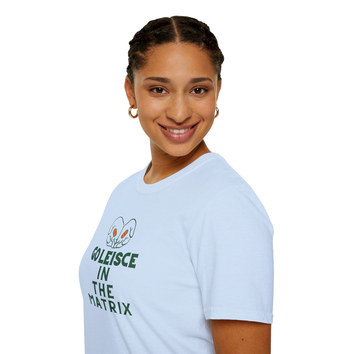GO LEISCE IN THE MATRIX Unisex Softstyle 100% Cotton T-Shirt
