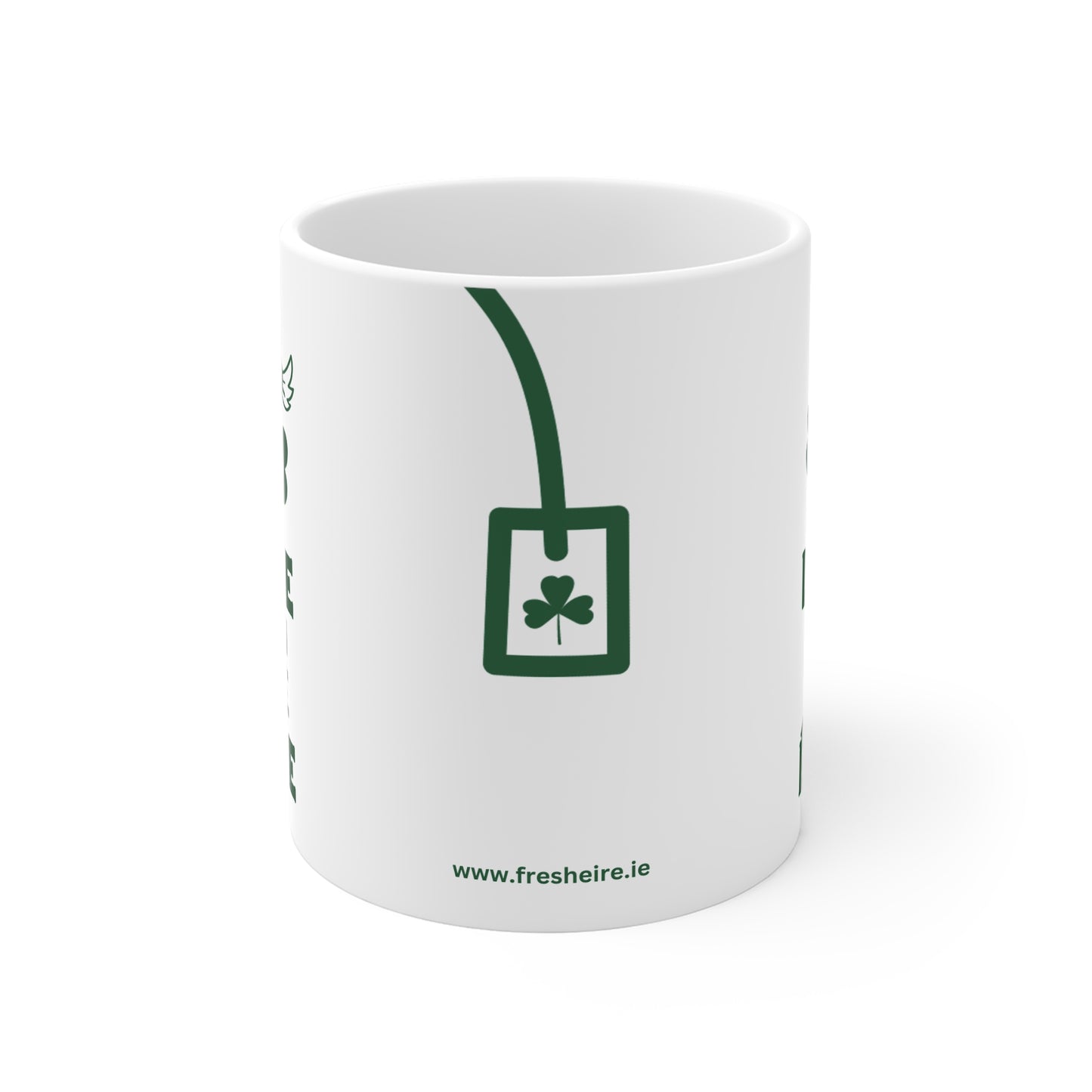 LOVE IS IN THE ÉIRE 2 33cl White Ceramic Mug