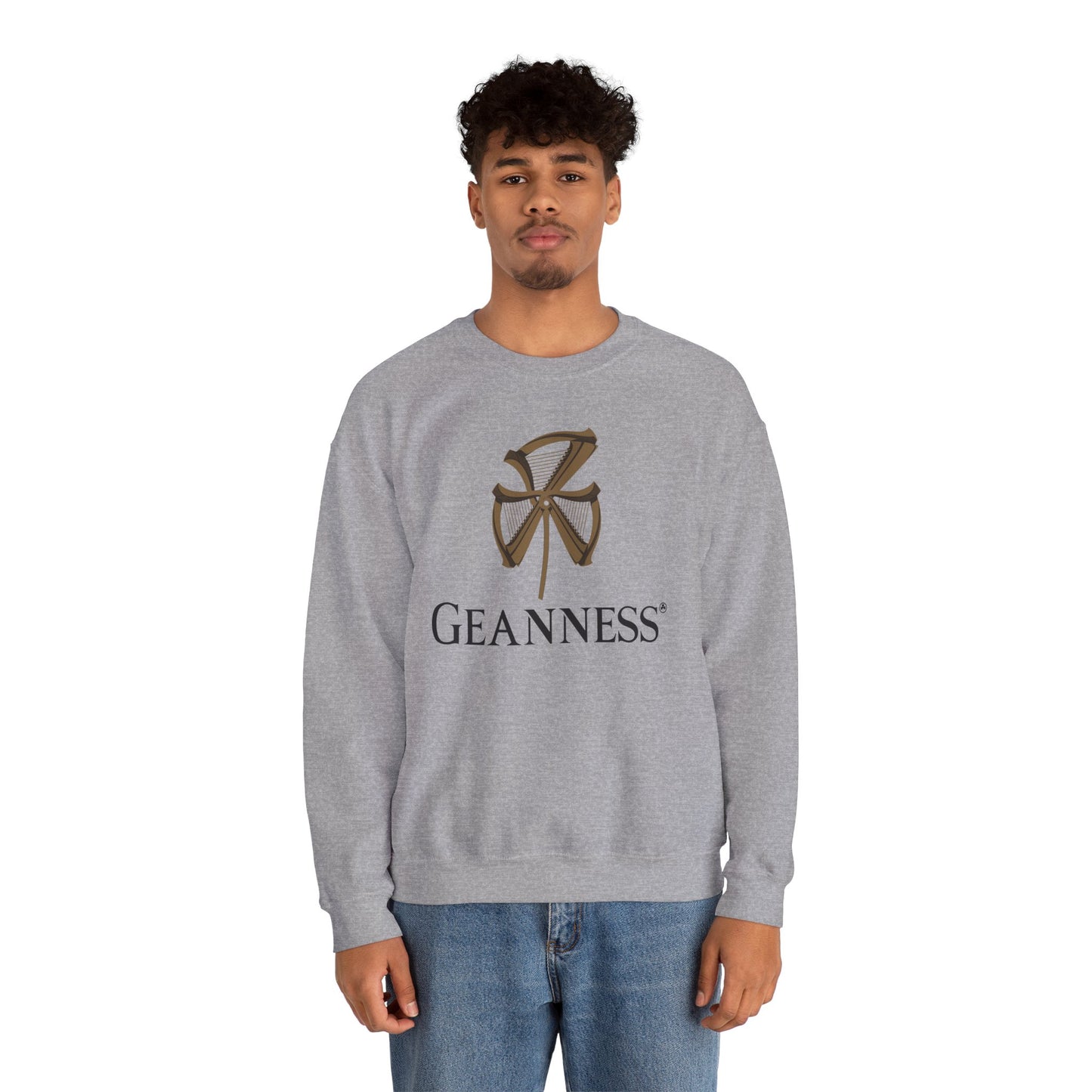GEANNESS Unisex Heavy Blend Crewneck Sweatshirt