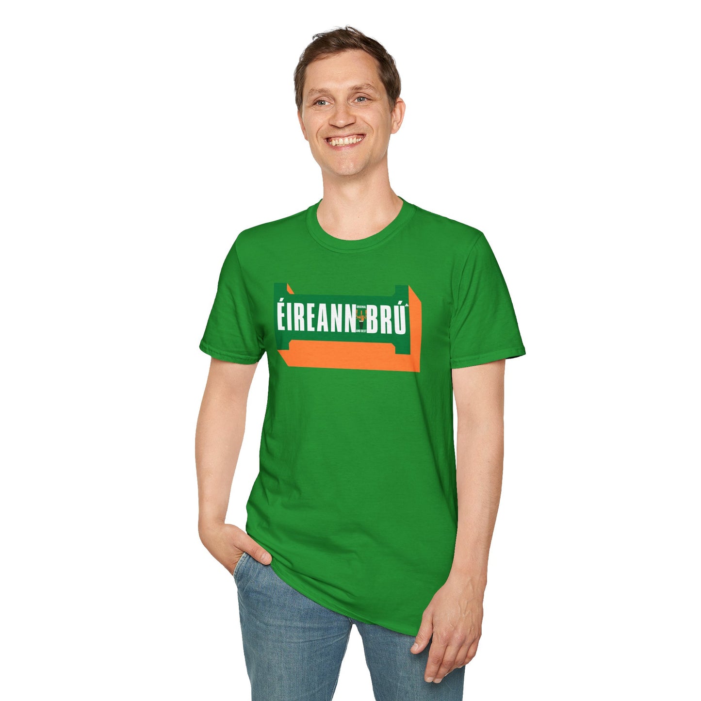ÉIREANN BRÚ Unisex Softstyle 100% Cotton T-Shirt