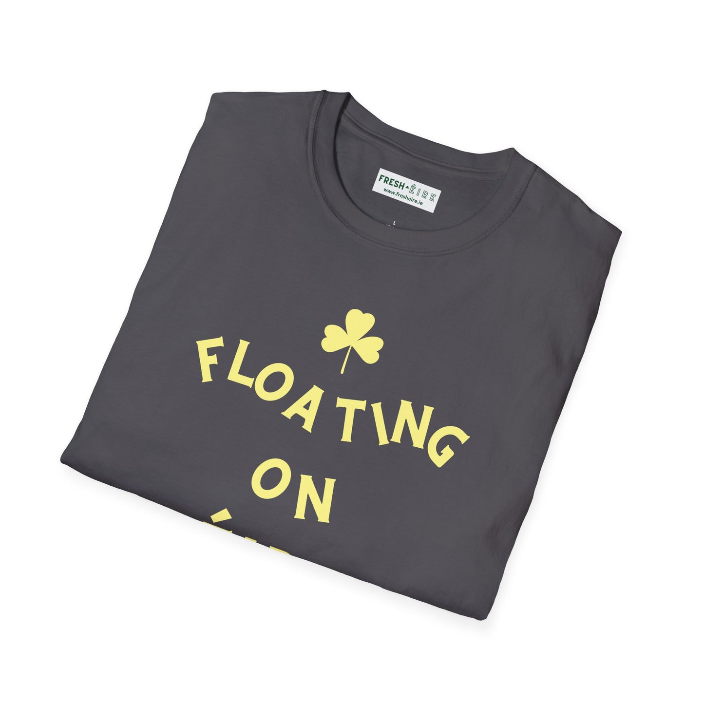 FLOATING ON ÉIRE Unisex Softstyle 100% Cotton T-Shirt