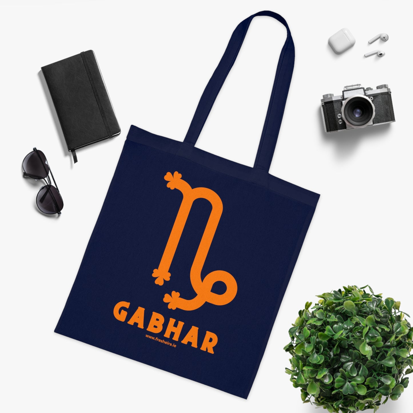 GABHAR 100% Cotton Tote Bag