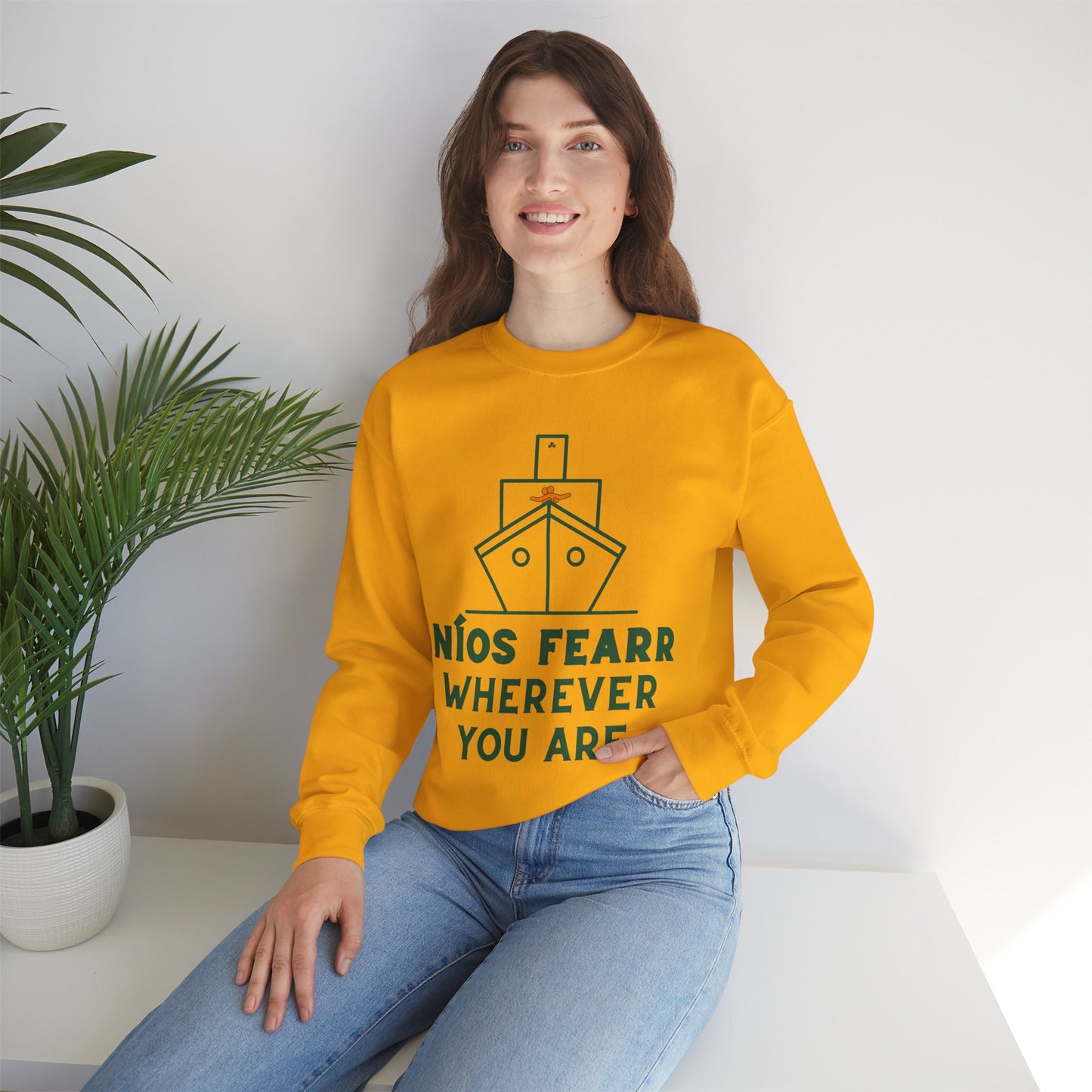 NÍOS FEARR, WHEREVER YOU ARE Unisex Heavy Blend™ Crewneck Sweatshirt