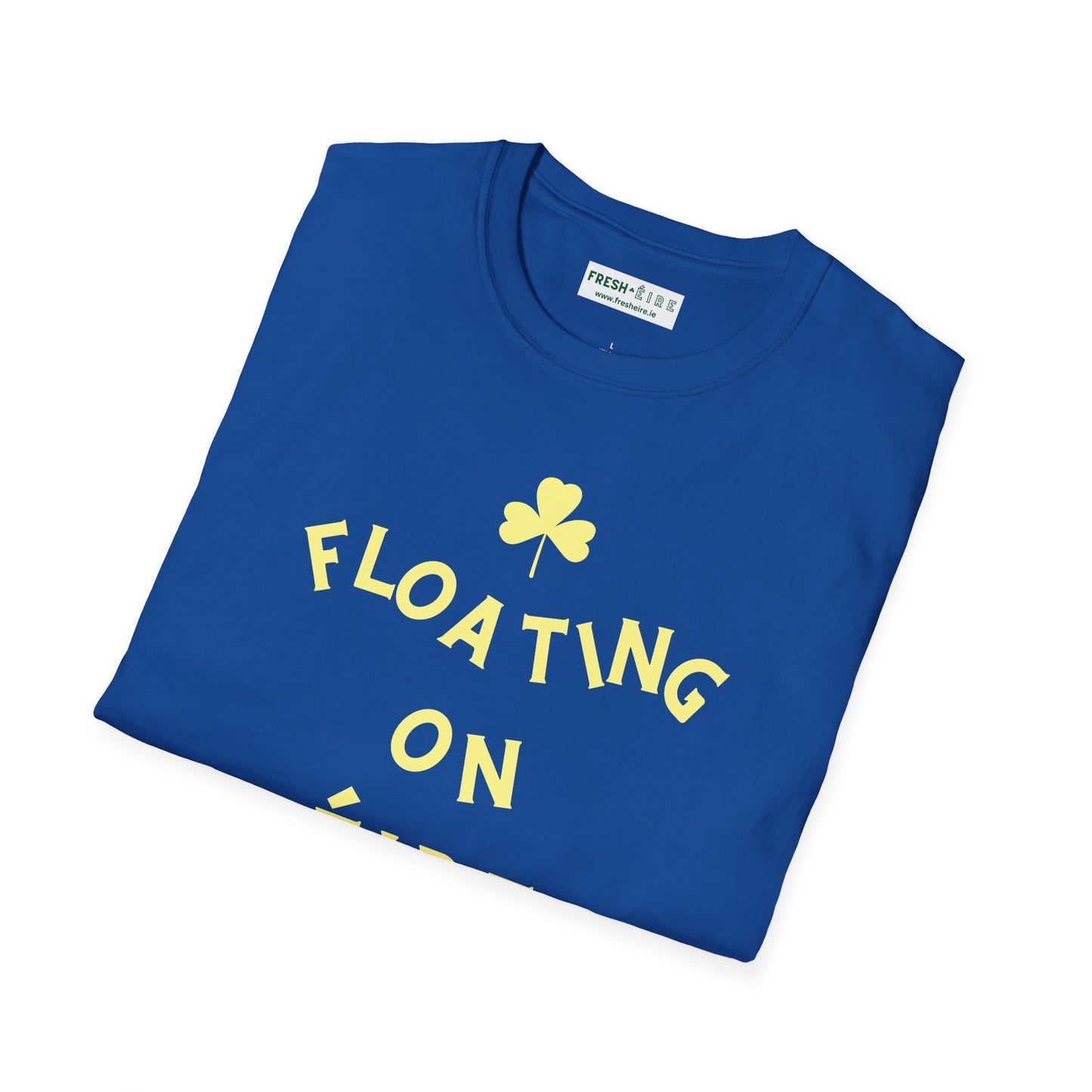 FLOATING ON ÉIRE Unisex Softstyle 100% Cotton T-Shirt
