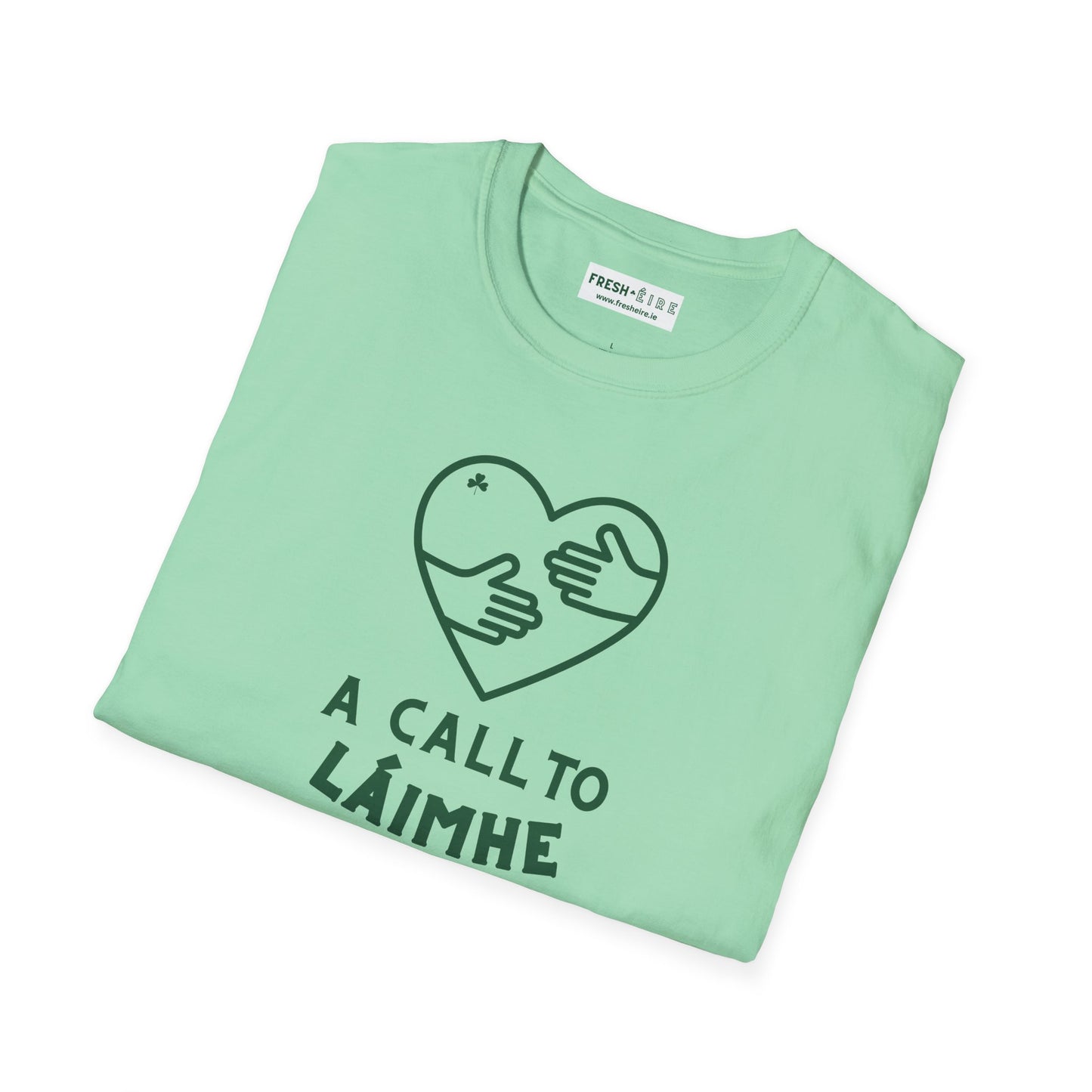 A CALL TO LÁIMHE Unisex Softstyle 100% Cotton T-Shirt