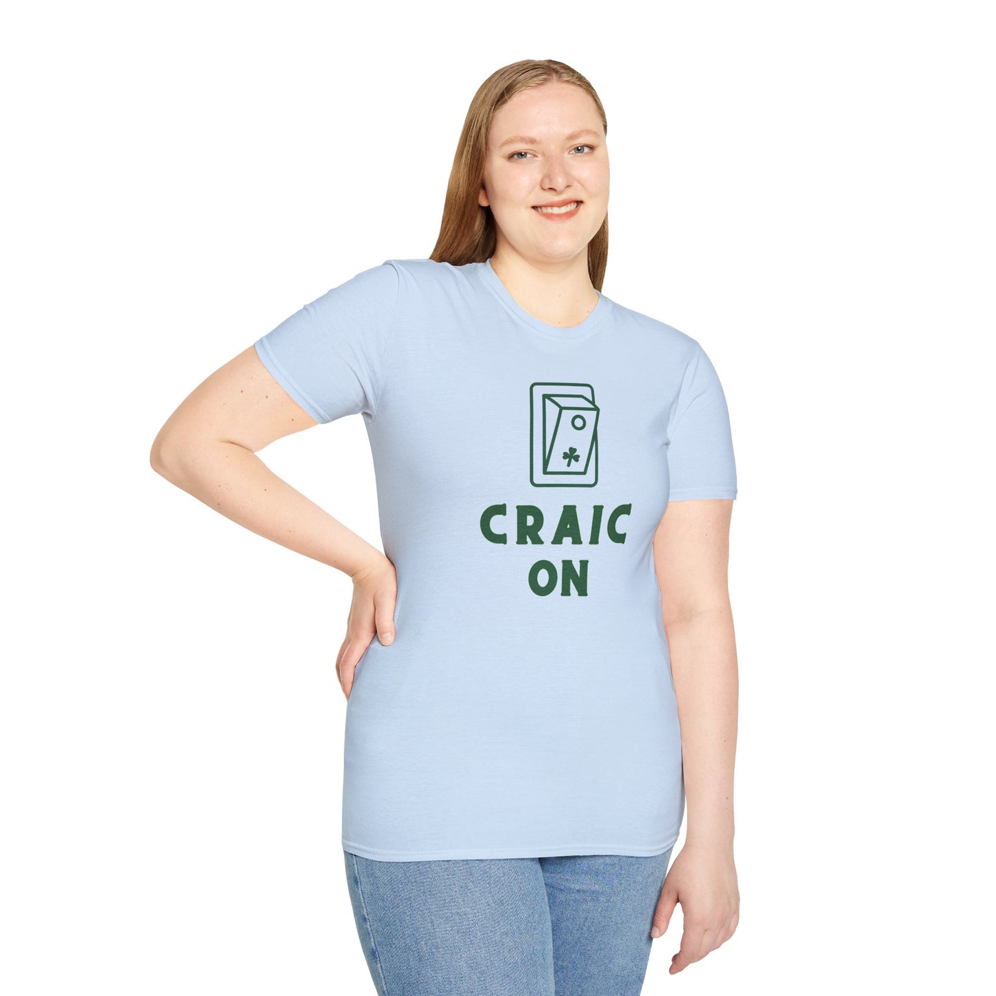 CRAIC ON Unisex Softstyle 100% Cotton T-Shirt