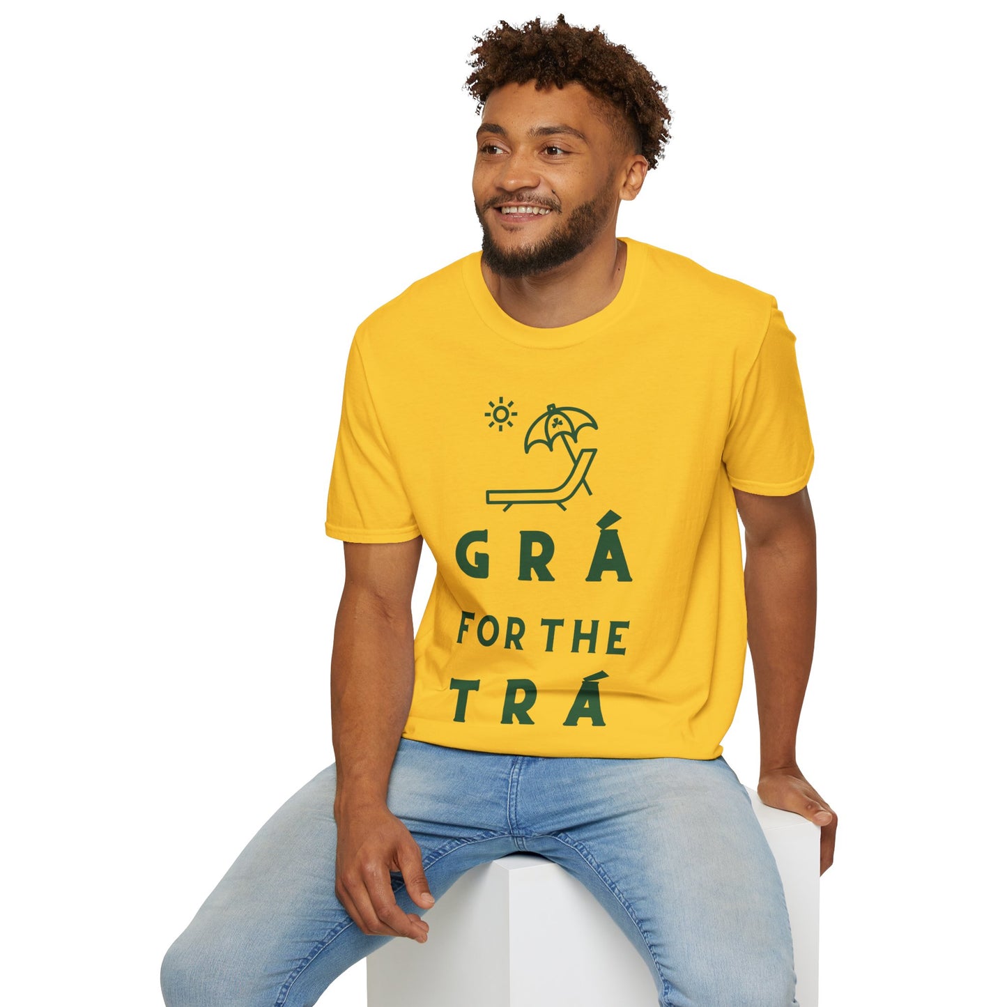 GRÁ FOR THE TRÁ EXTRÁ Unisex Softstyle 100% Cotton T-Shirt
