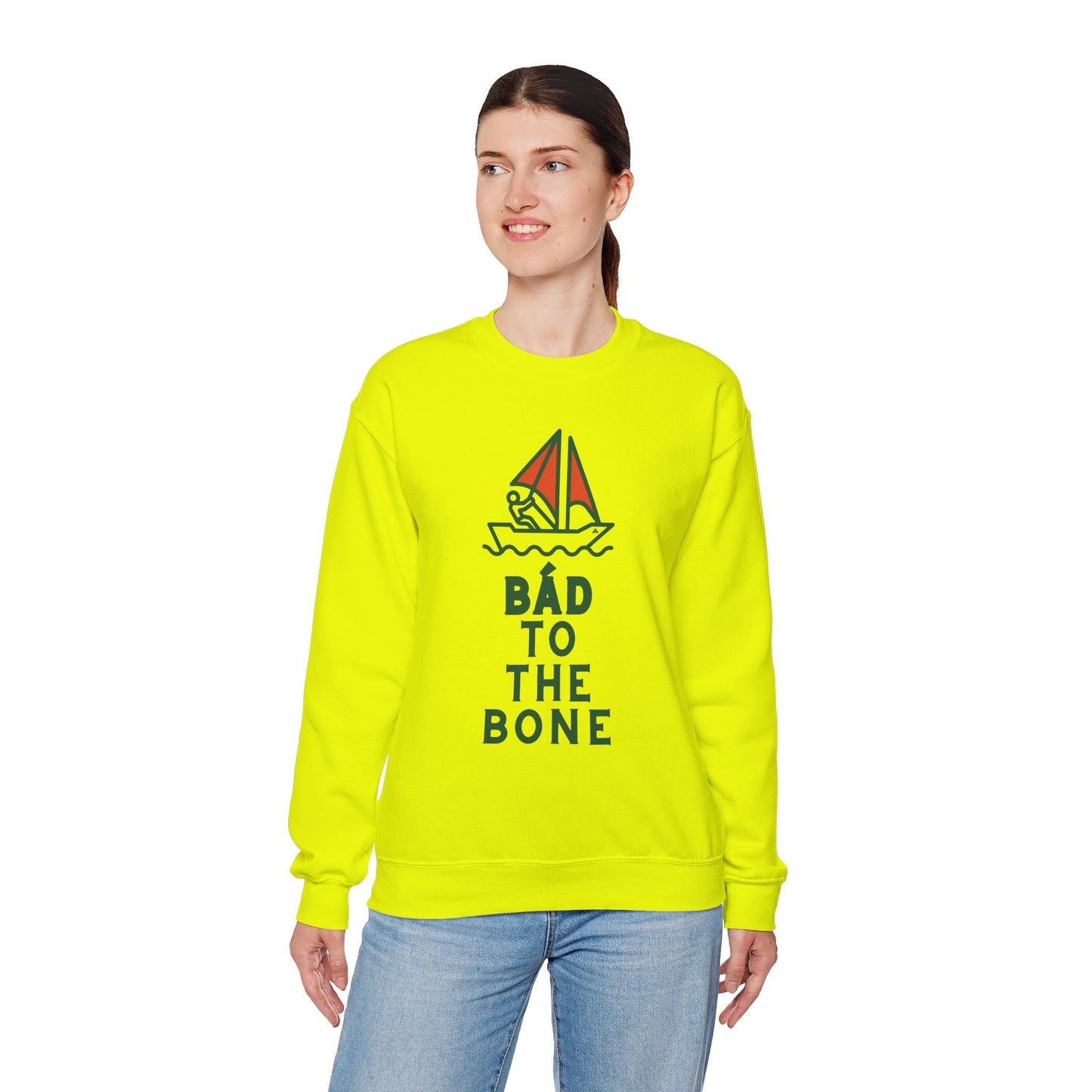 BÁD TO THE BONE Unisex Heavy Blend™ Crewneck Sweatshirt