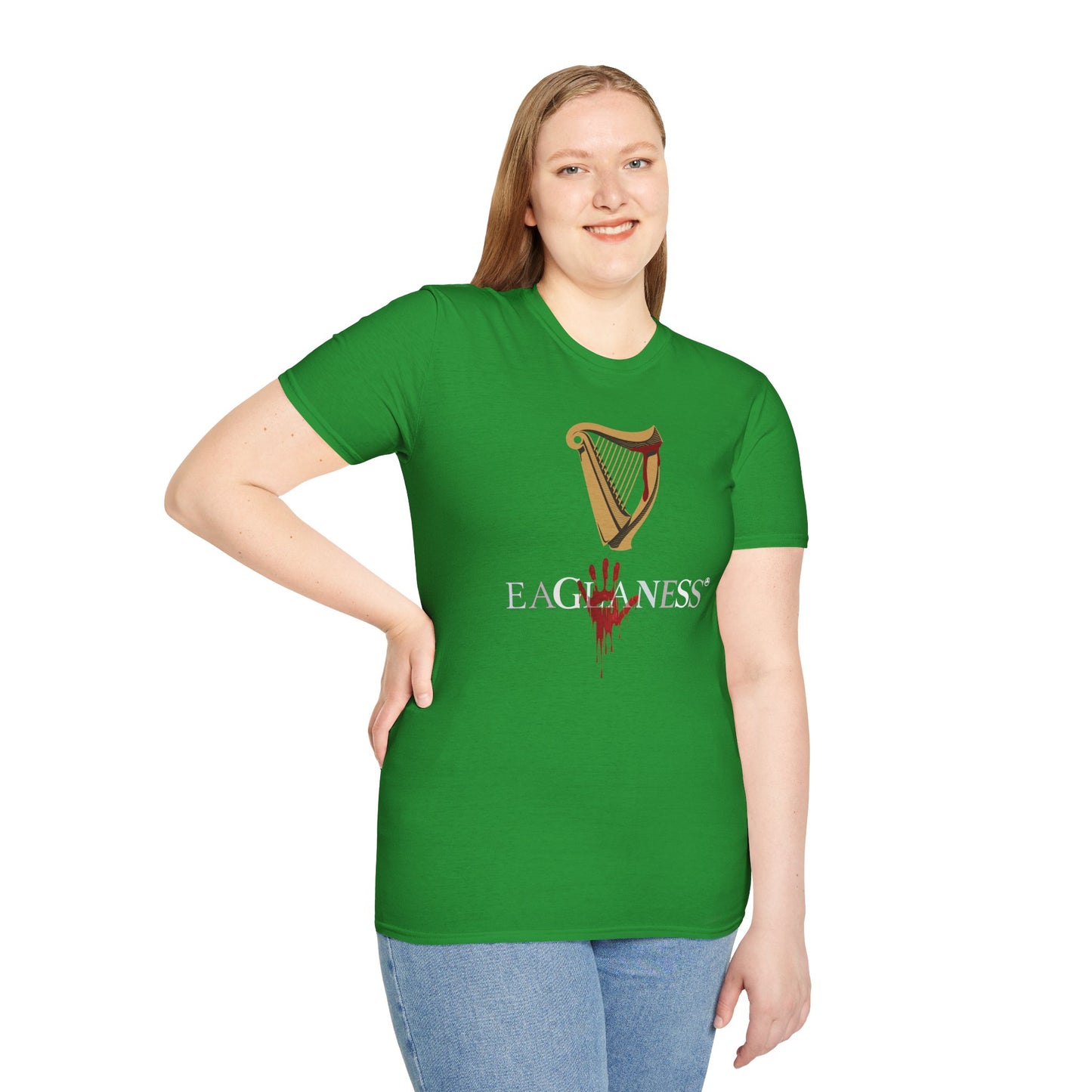 EAGLANESS 100% Cotton Unisex Softstyle T-Shirt
