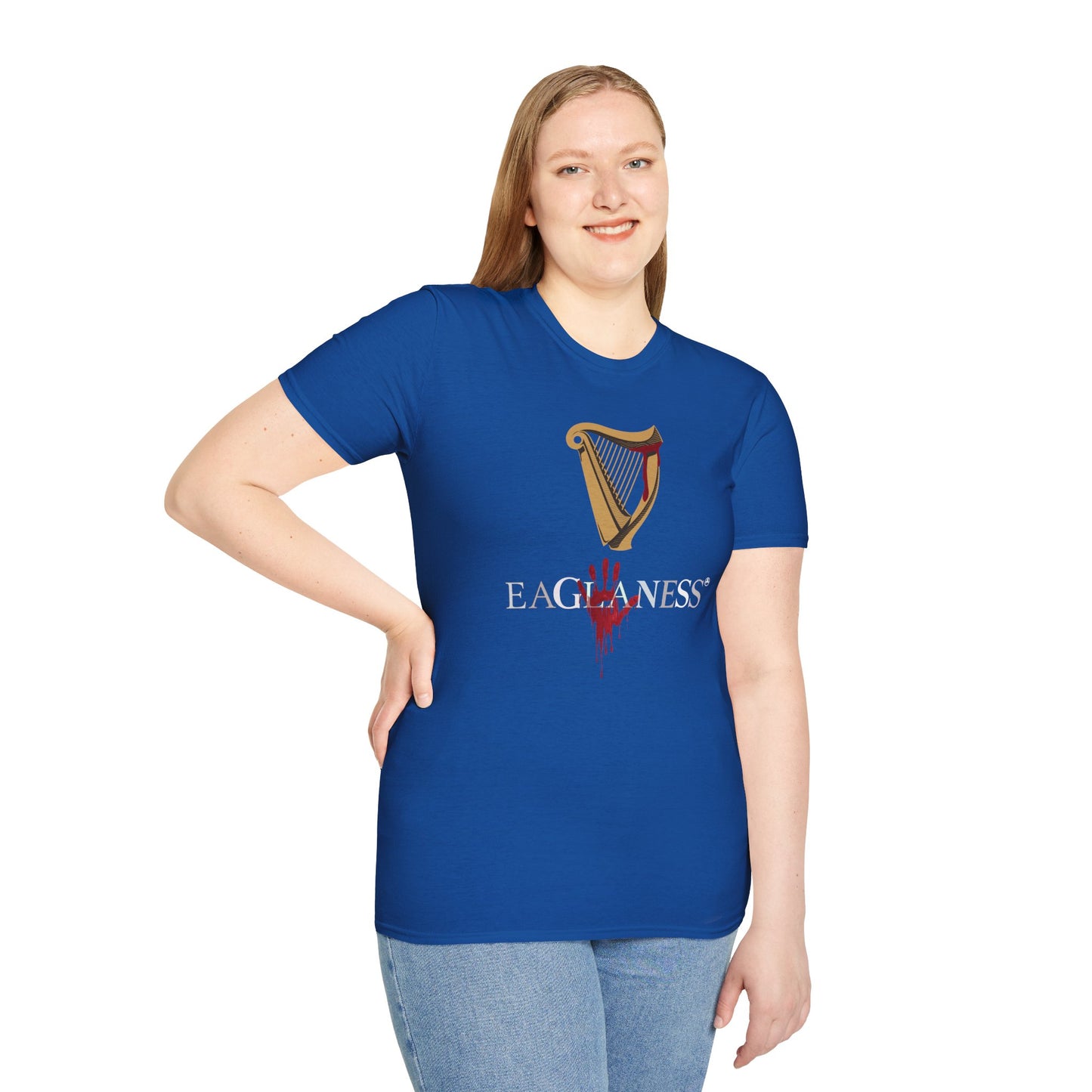 EAGLANESS 100% Cotton Unisex Softstyle T-Shirt