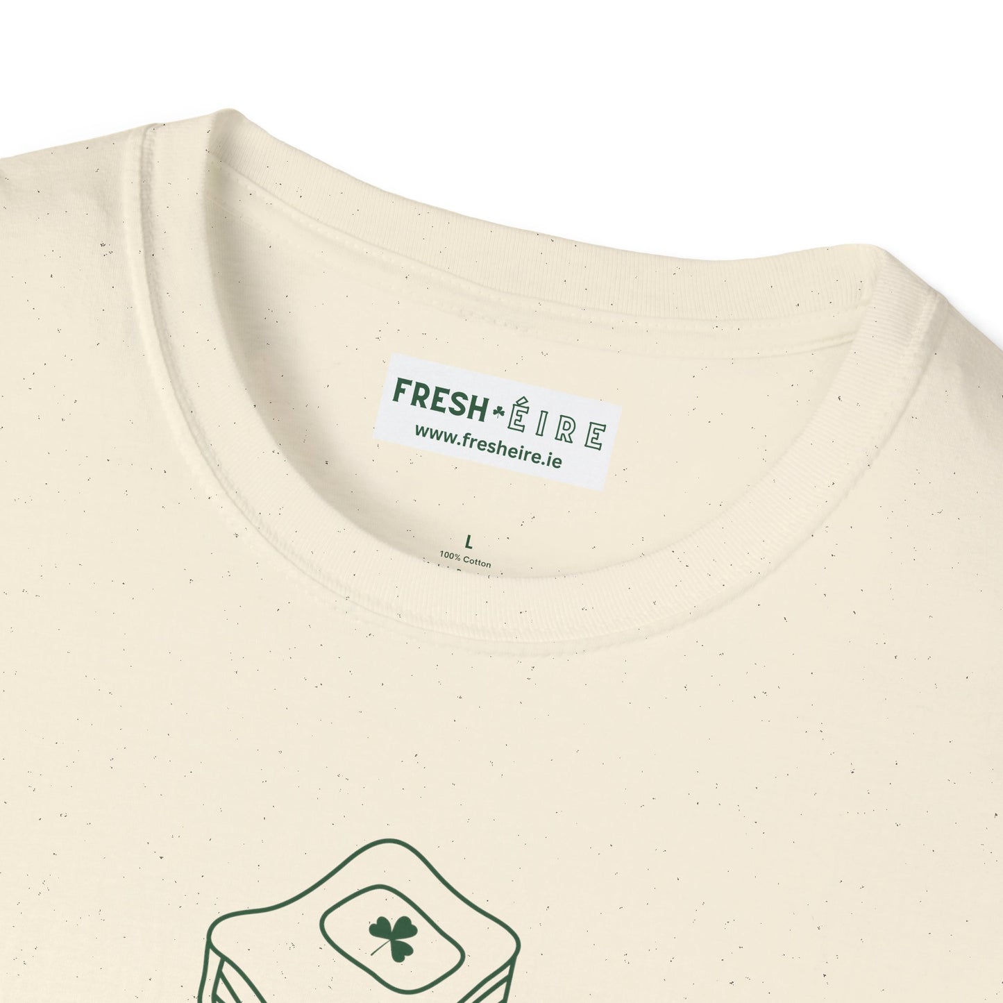 I KNOW FOCAL IN IRISH Unisex Softstyle 100% Cotton T-Shirt