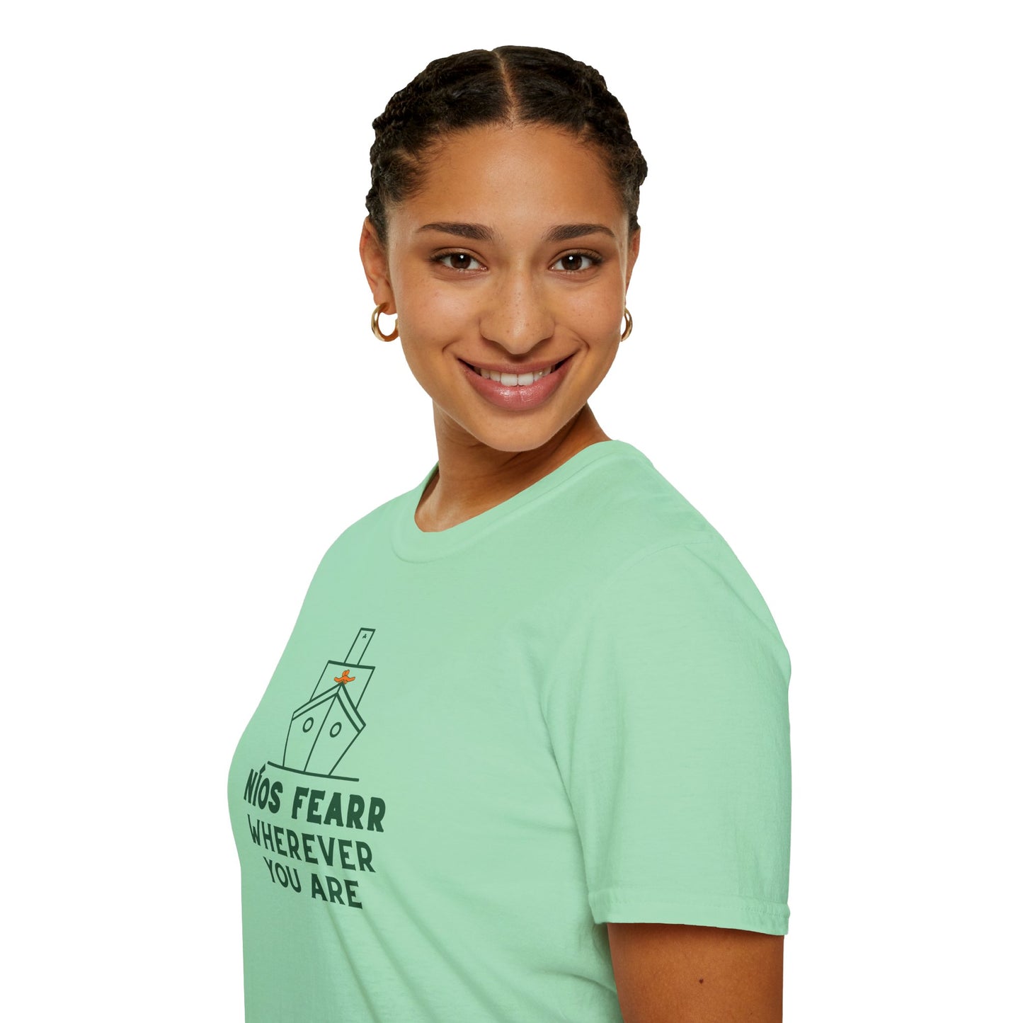 NÍOS FEARR WHEREVER YOU ARE Unisex Softstyle 100% Cotton T-Shirt