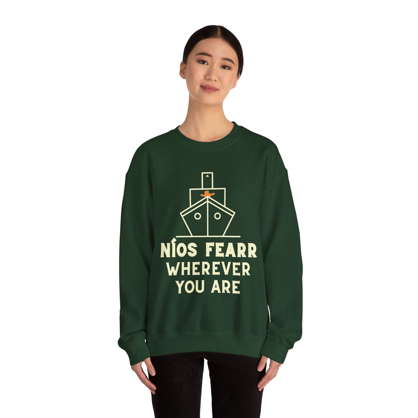 NÍOS FEARR, WHEREVER YOU ARE Unisex Heavy Blend™ Crewneck Sweatshirt