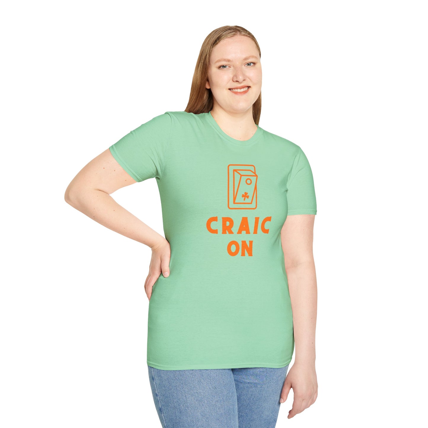CRAIC ON Unisex Softstyle 100% Cotton T-Shirt