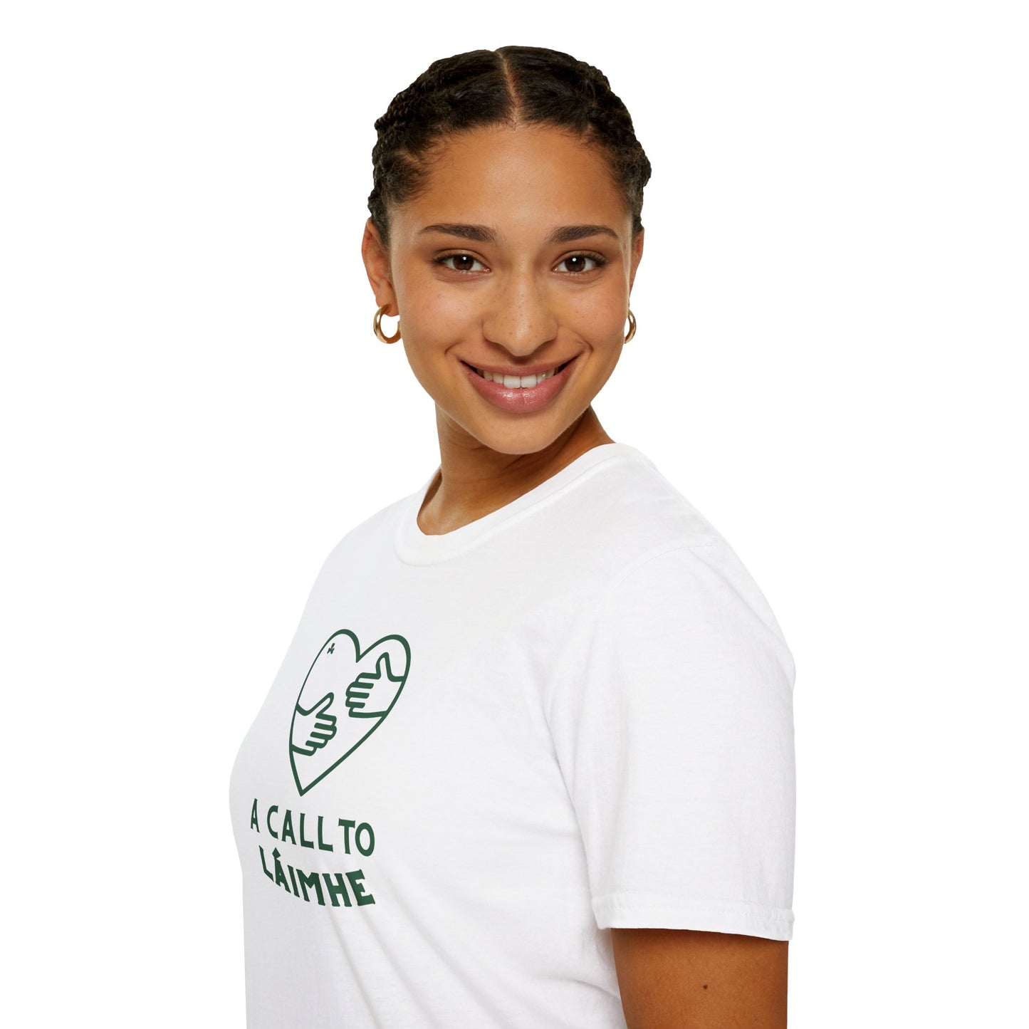 A CALL TO LÁIMHE Unisex Softstyle 100% Cotton T-Shirt