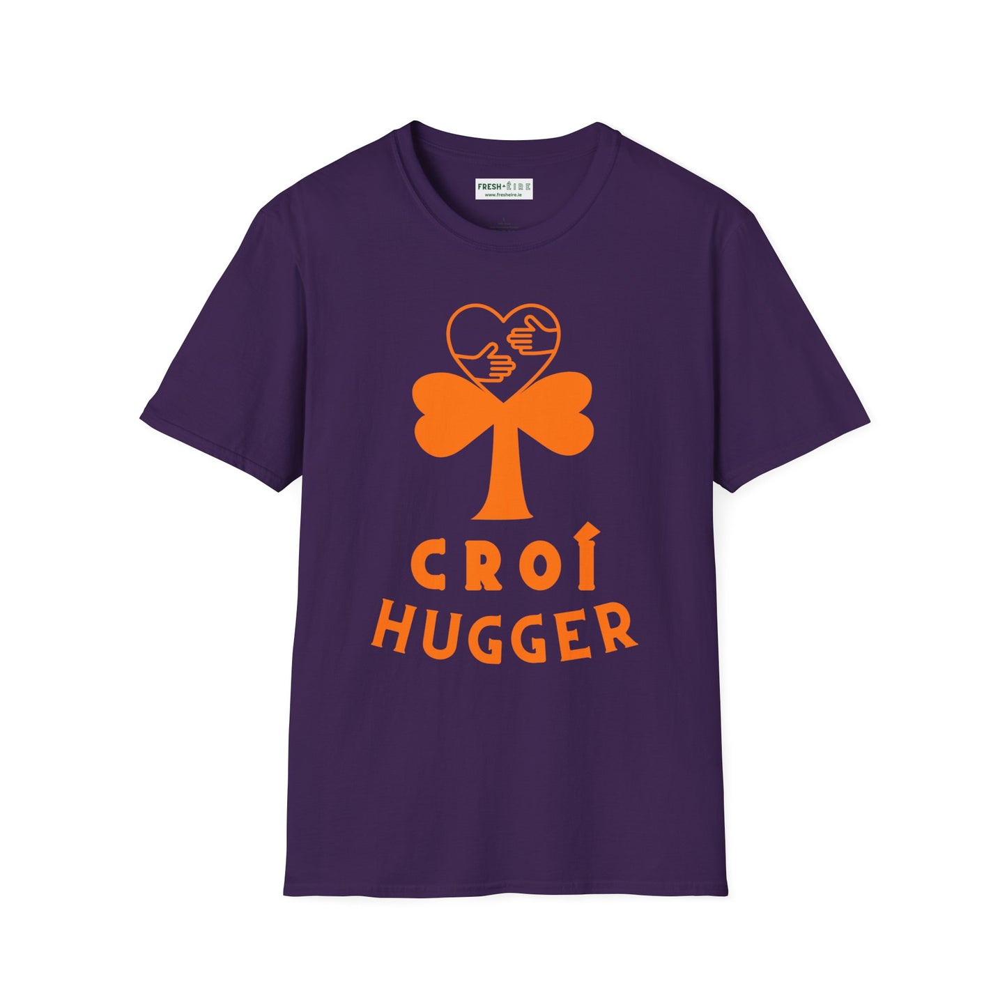 CROÍ HUGGER Unisex Softstyle 100% Cotton T-Shirt