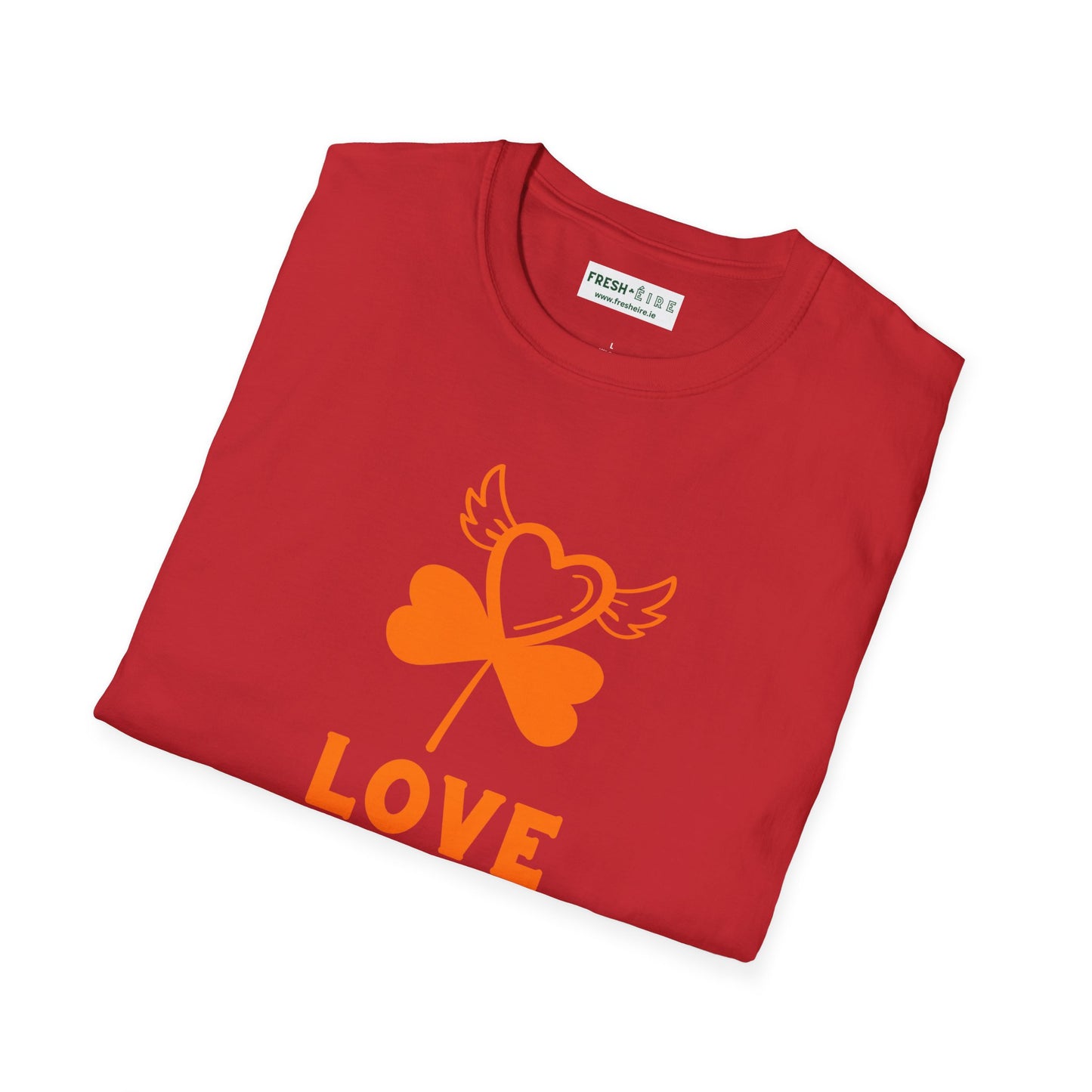 LOVE IS IN THE ÉIRE 2 Unisex Softstyle 100% Cotton T-Shirt
